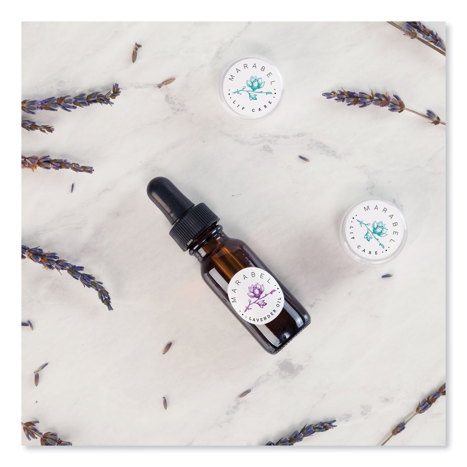 Removable Multi-Use Labels, Inkjet/Laser Printers, 1" dia, White, 63/Sheet, 15 Sheets/Pack -