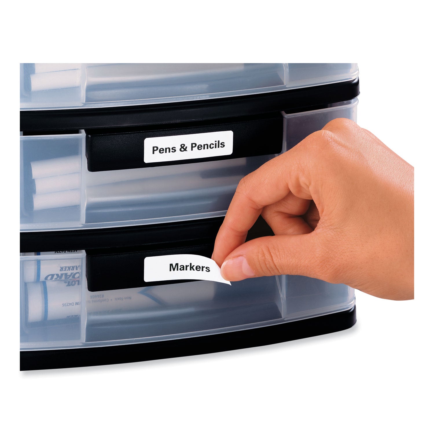 Removable Multi-Use Labels, Inkjet/Laser Printers, 0.5 x 1.75, White, 80/Sheet, 25 Sheets/Pack -