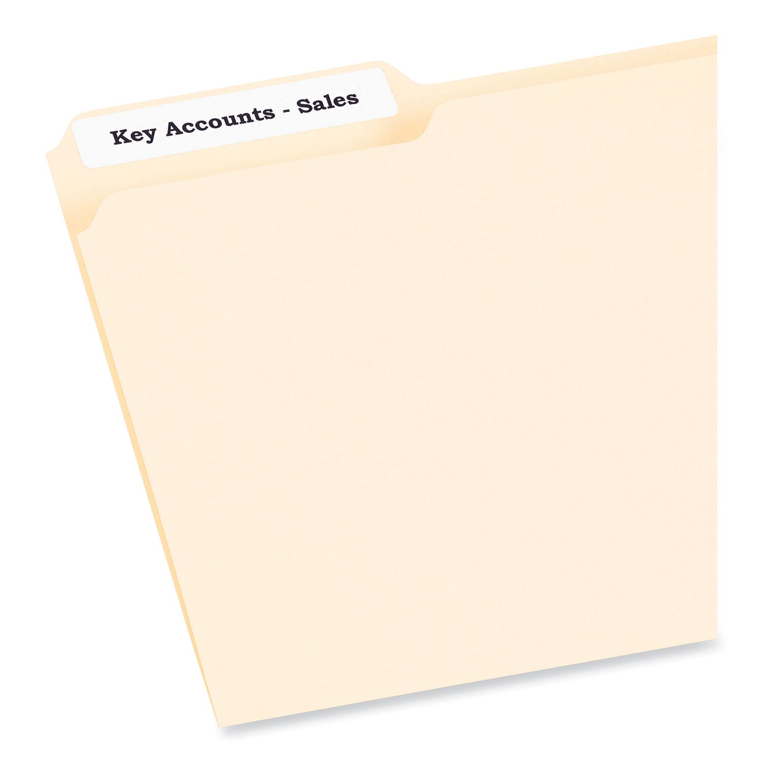 Labels, 0.66 x 3.44, White, 30/Sheet, 50 Sheets/Box -