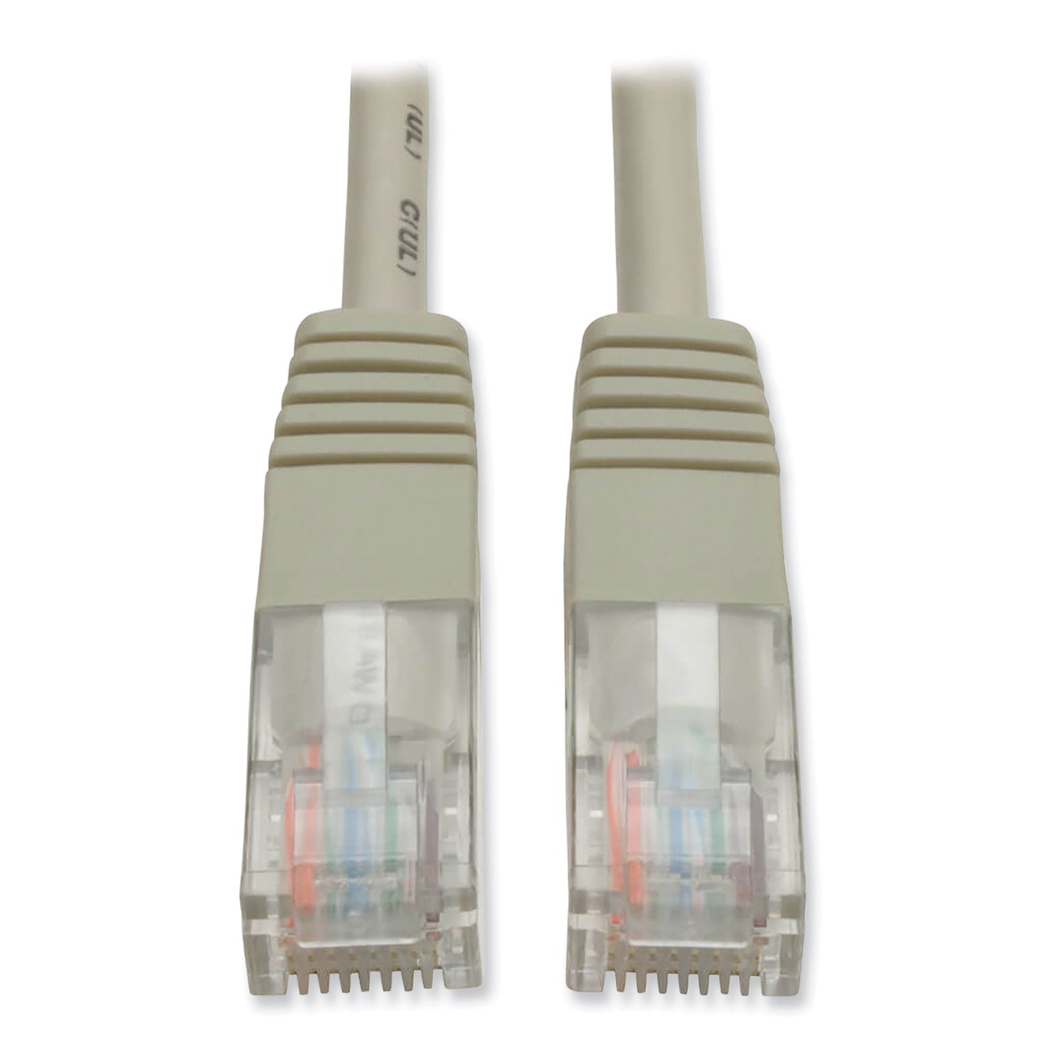 CAT5e 350 MHz Molded Patch Cable, 25 ft, Gray -
