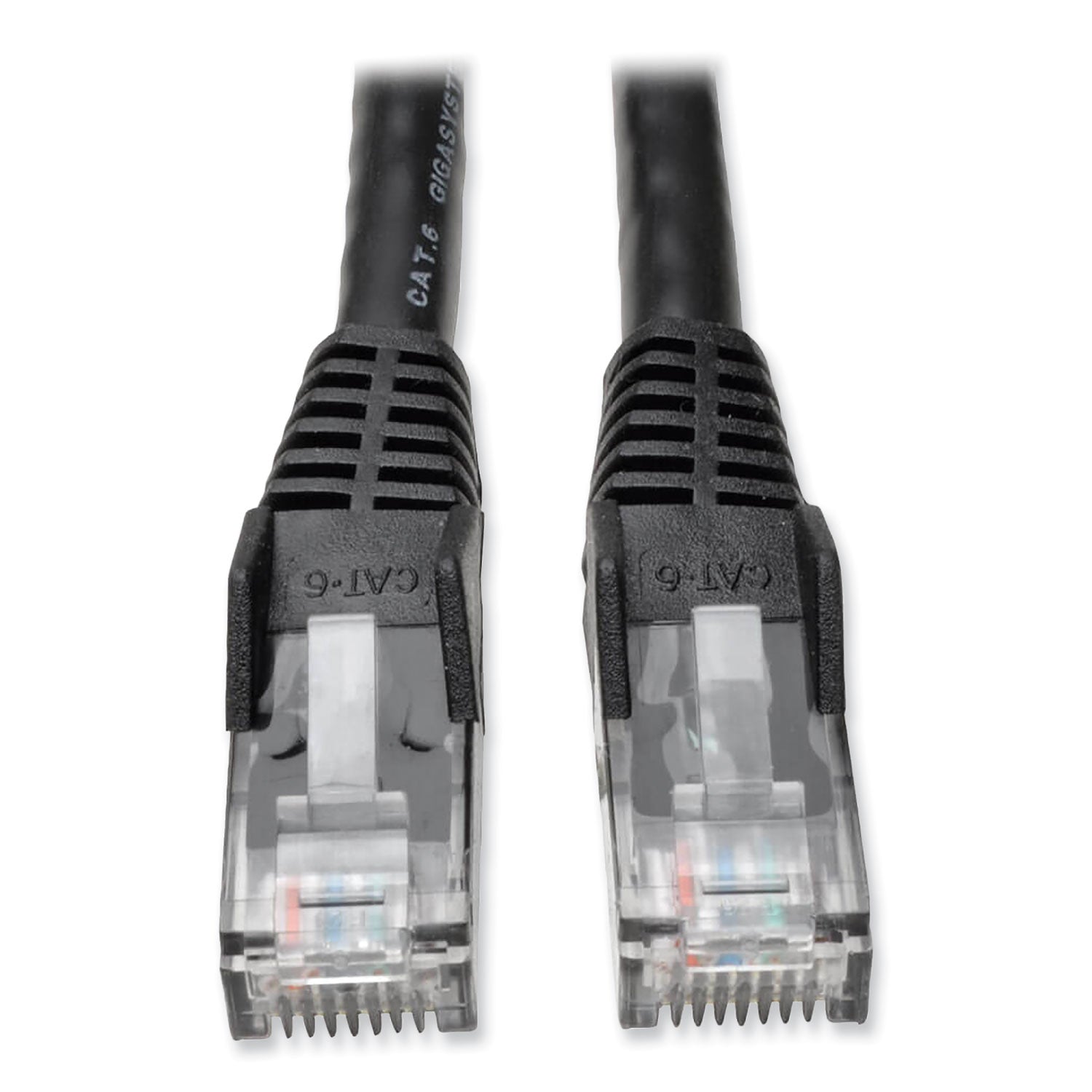 CAT6 Gigabit Snagless Molded Patch Cable, 14 ft, Black -