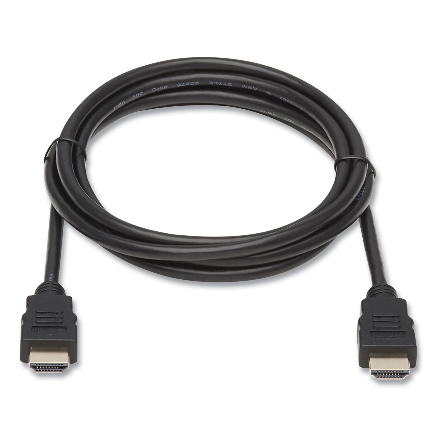 High Speed HDMI Cable, Ultra HD 4K x 2K, Digital Video with Audio (M/M), 6 ft, Black -