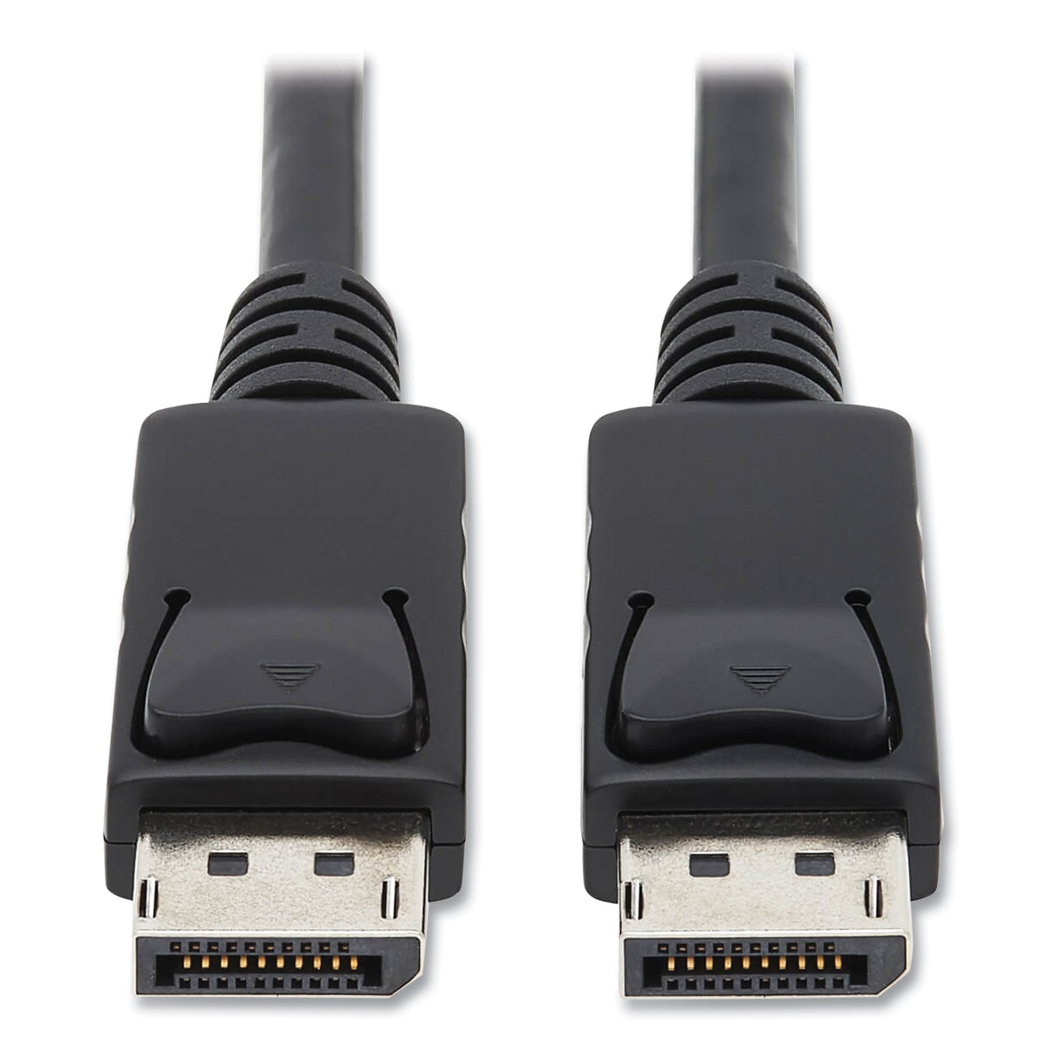 DisplayPort Cable with Latches (M/M), 6 ft, Black -