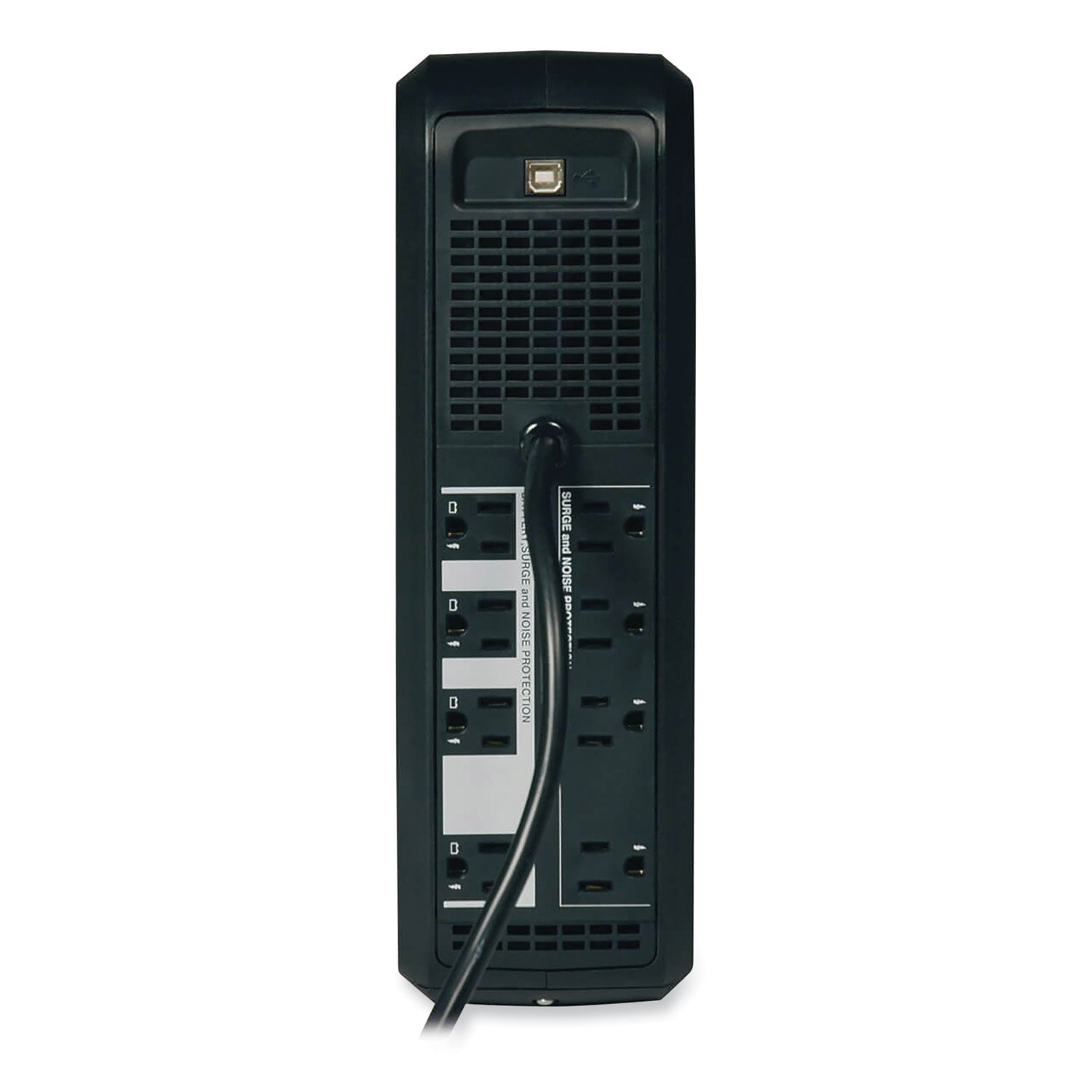 OmniSmart LCD Line-Interactive UPS Tower, 8 Outlets, 900 VA, 870 J -