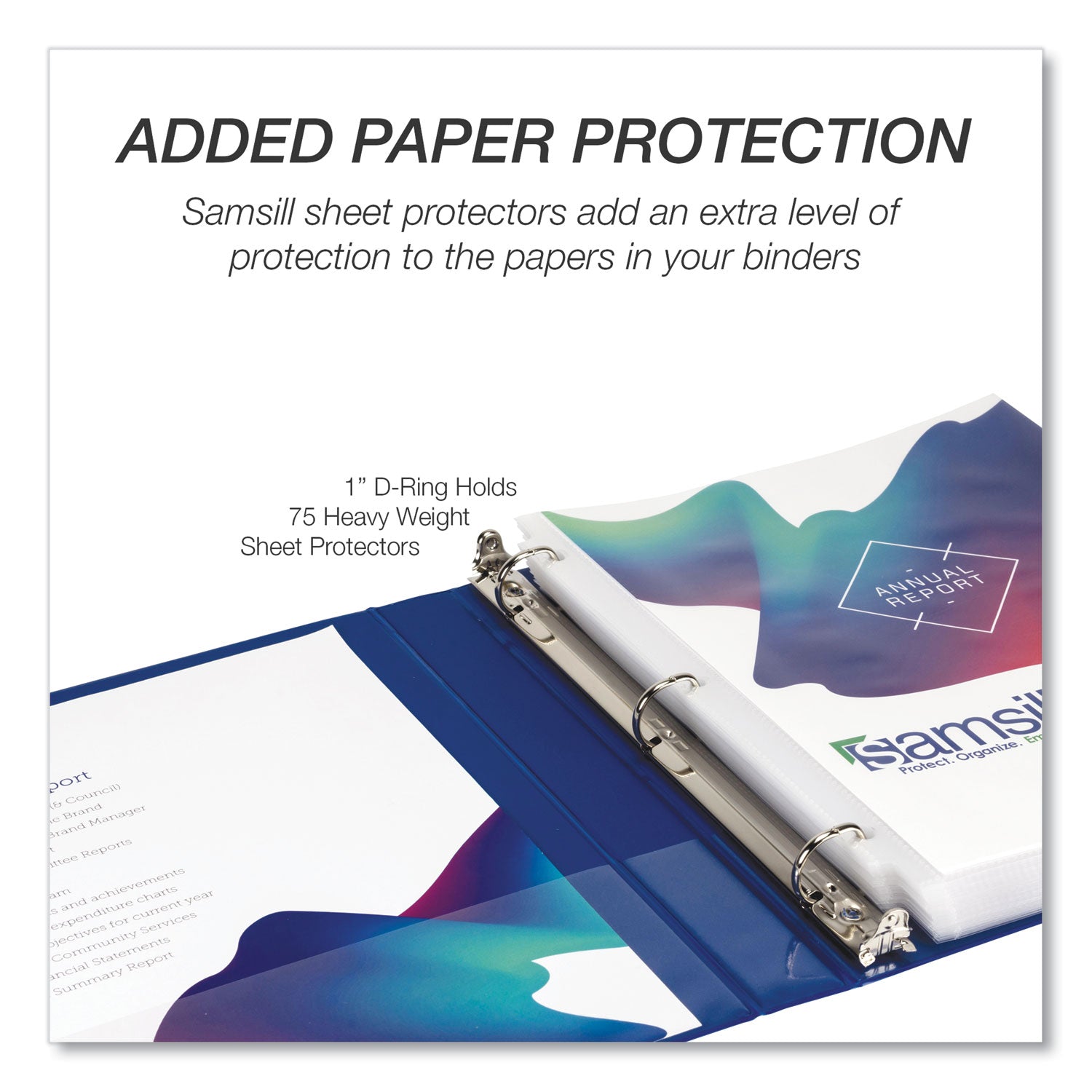 durable-d-ring-view-binders-3-rings-1-capacity-11-x-85-blueberry-blue-coconut-dragonfruit-purple-4-pack_sammp46439 - 2