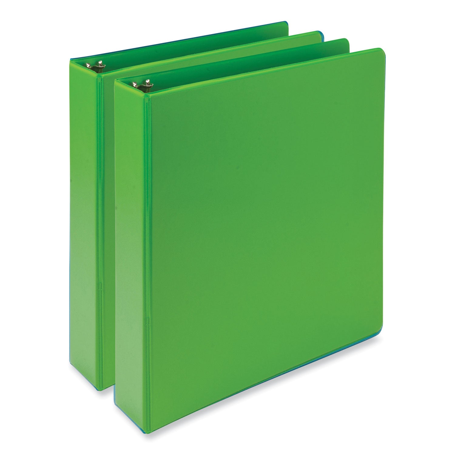 earths-choice-plant-based-economy-round-ring-view-binders-3-rings-15-capacity-11-x-85-lime-2-pack_sammp286578 - 1