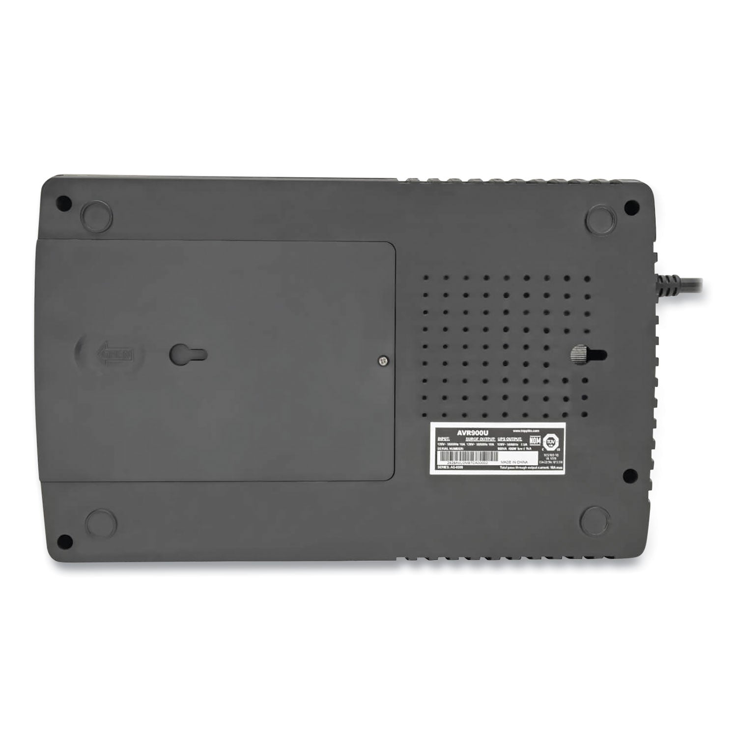 AVR Series Ultra-Compact Line-Interactive UPS, 12 Outlets, 900 VA, 420 J -