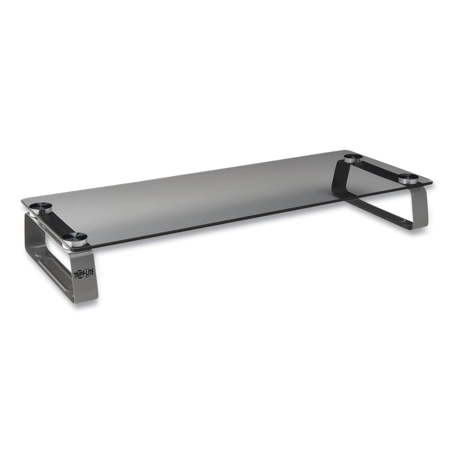 universal-glass-top-monitor-riser-22-x-8-x-3-clear-supports-39-lbs_trpmr2208g - 1