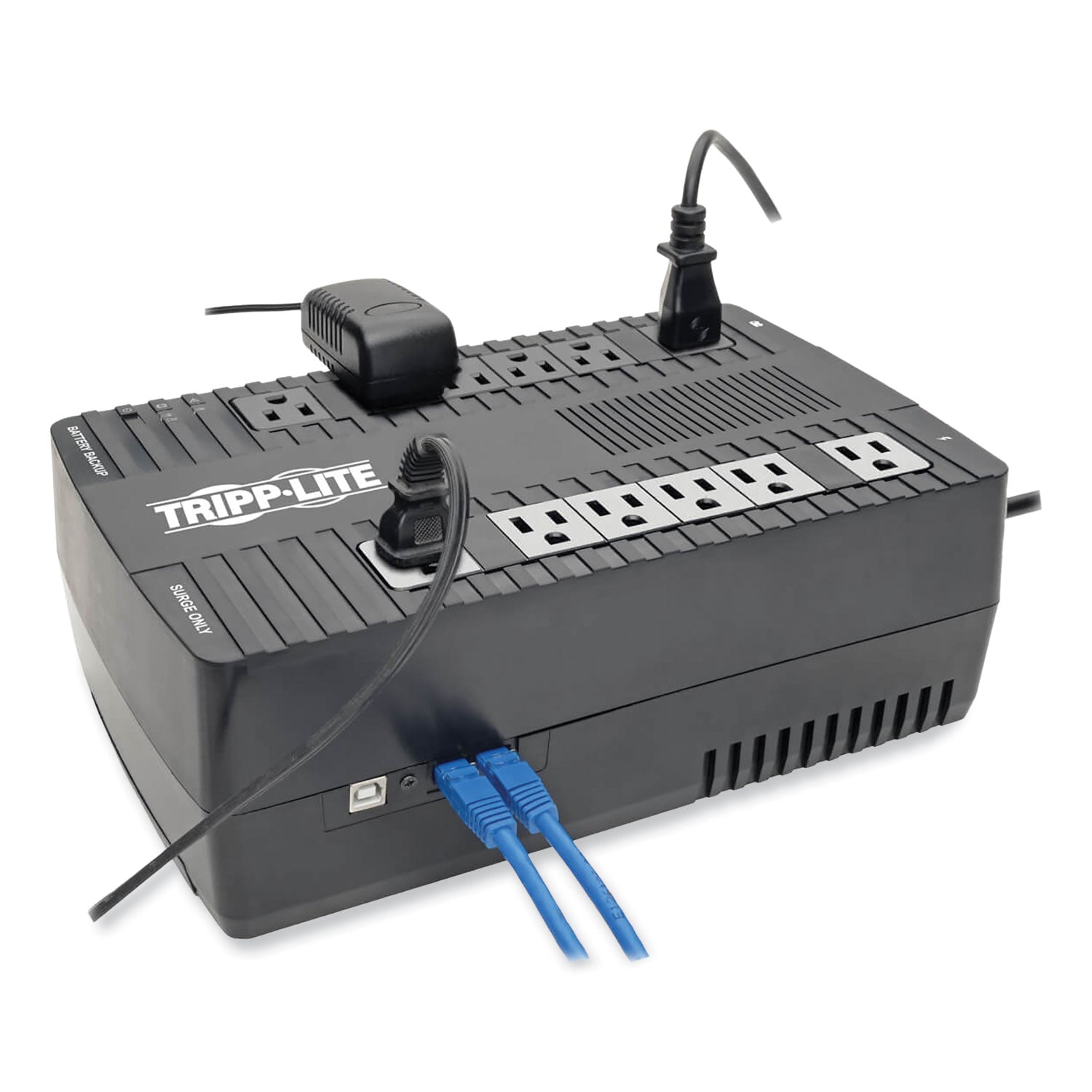 AVR Series Ultra-Compact Line-Interactive UPS, 12 Outlets, 750 VA, 420 J -