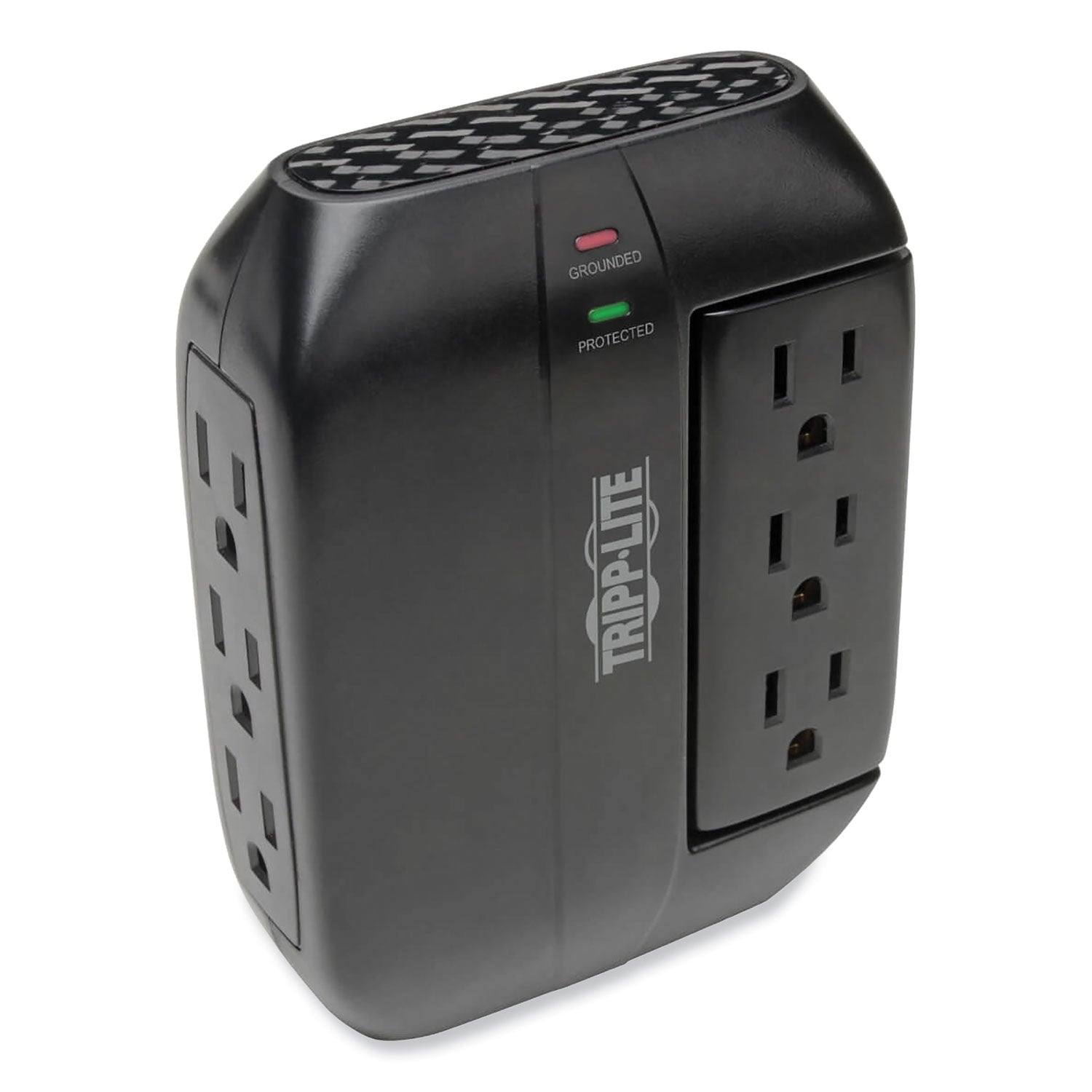 Protect It! Surge Protector, 6 AC Outlets, 1,500 J, Black -