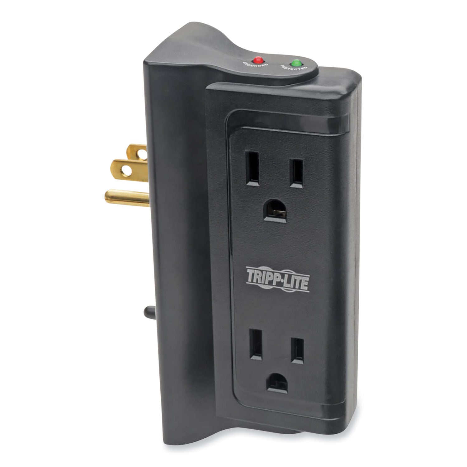 Protect It! Surge Protector, 4 AC Outlets, 720 J, Black -