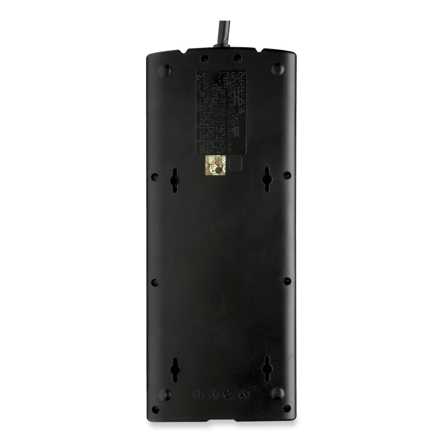 Protect It! Surge Protector, 12 AC Outlets, 8 ft Cord, 2,880 J, Black -