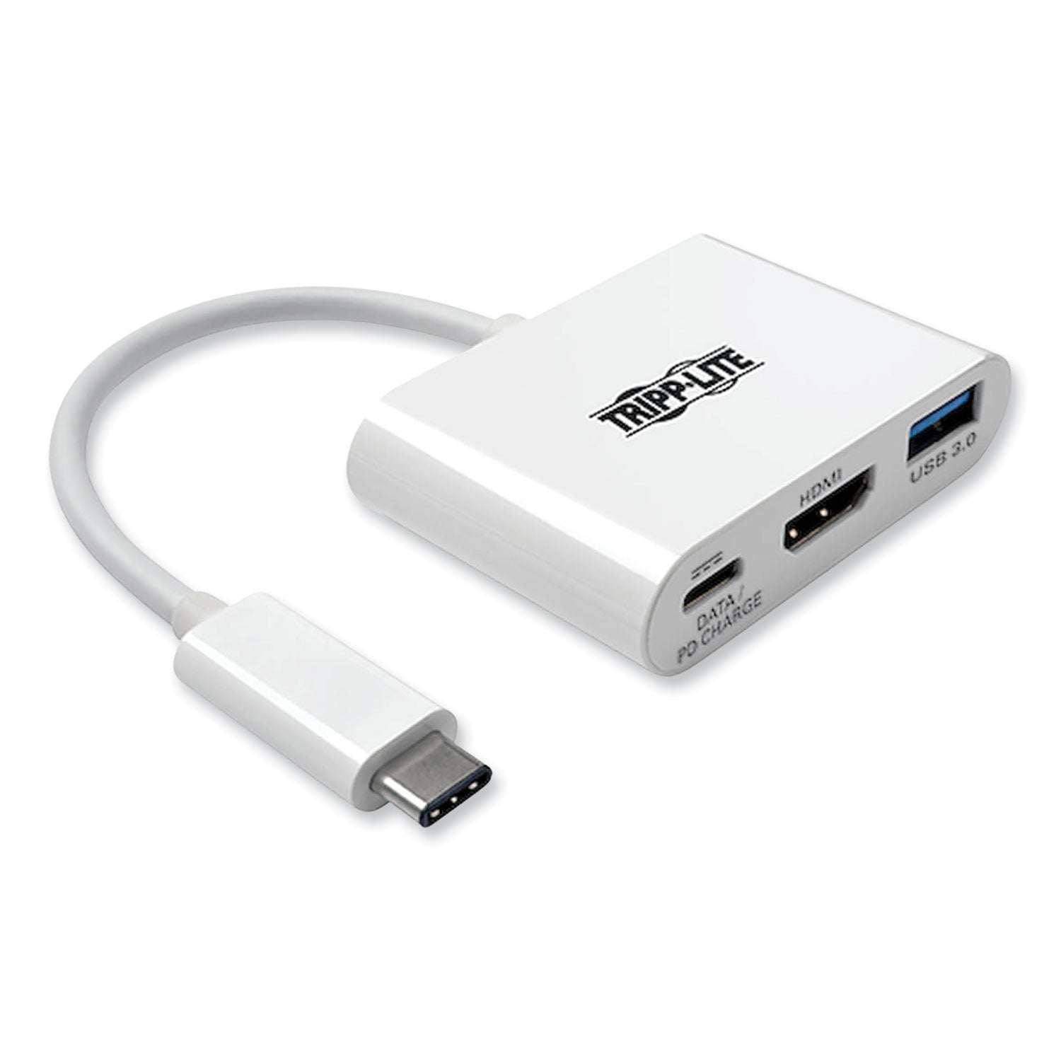 usb-31-gen-1-usb-c-to-hdmi-4k-adapter-usb-a-usb-c-pd-charging-ports-3-white_trpu44406nh4uc - 1
