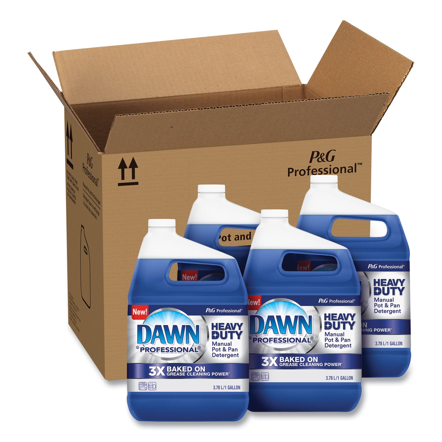 heavy-duty-manual-pot-pan-dish-detergent-original-scent-1-gal-bottle-4-carton_pgc08837 - 1