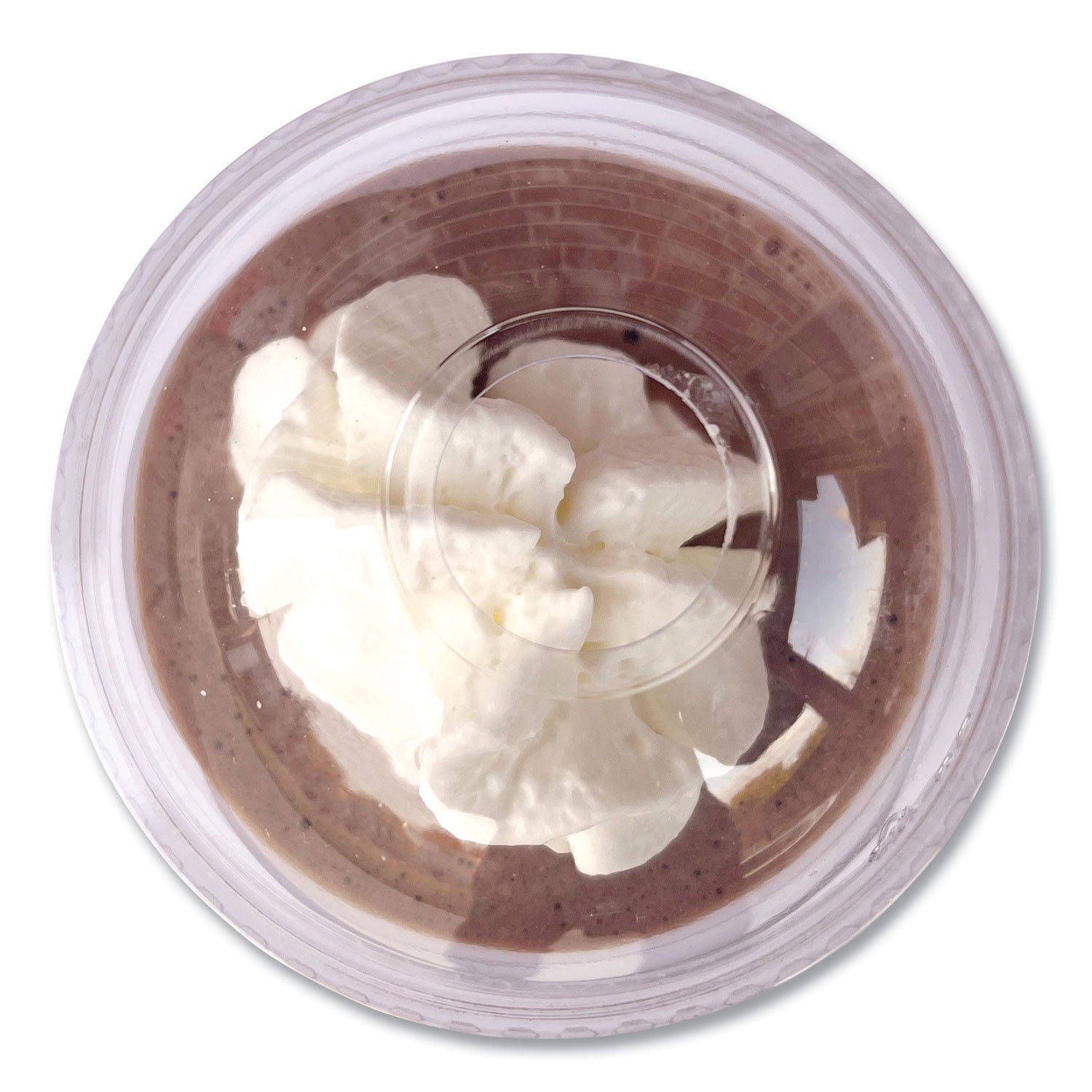 PET Cold Cup Dome Lids, Fits 9 oz to 10 oz PET Cups, Clear, 1,000/Carton - 2