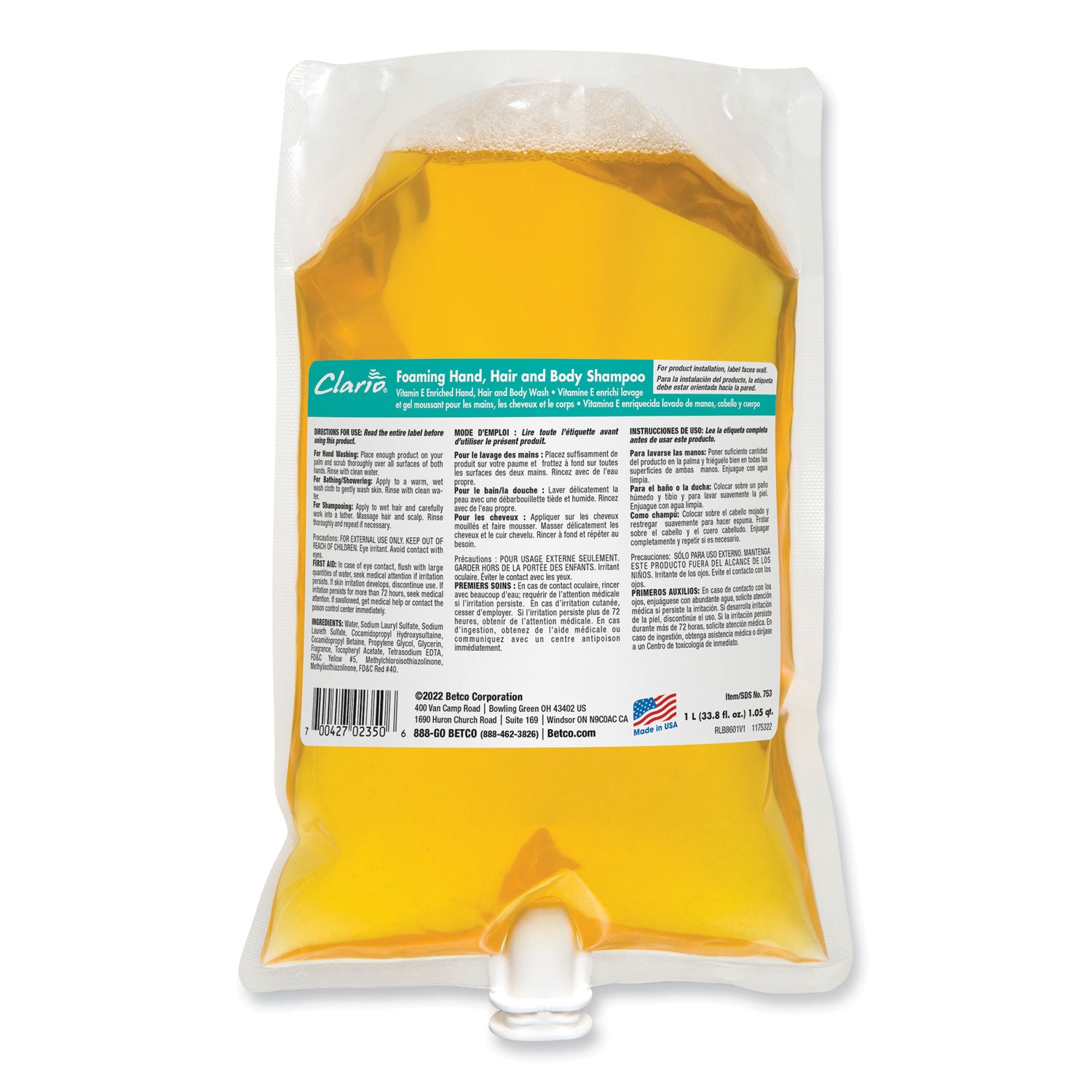 foaming-hand-hair-and-body-shampoo-fresh-1000-ml-6-carton_bet7532900 - 1