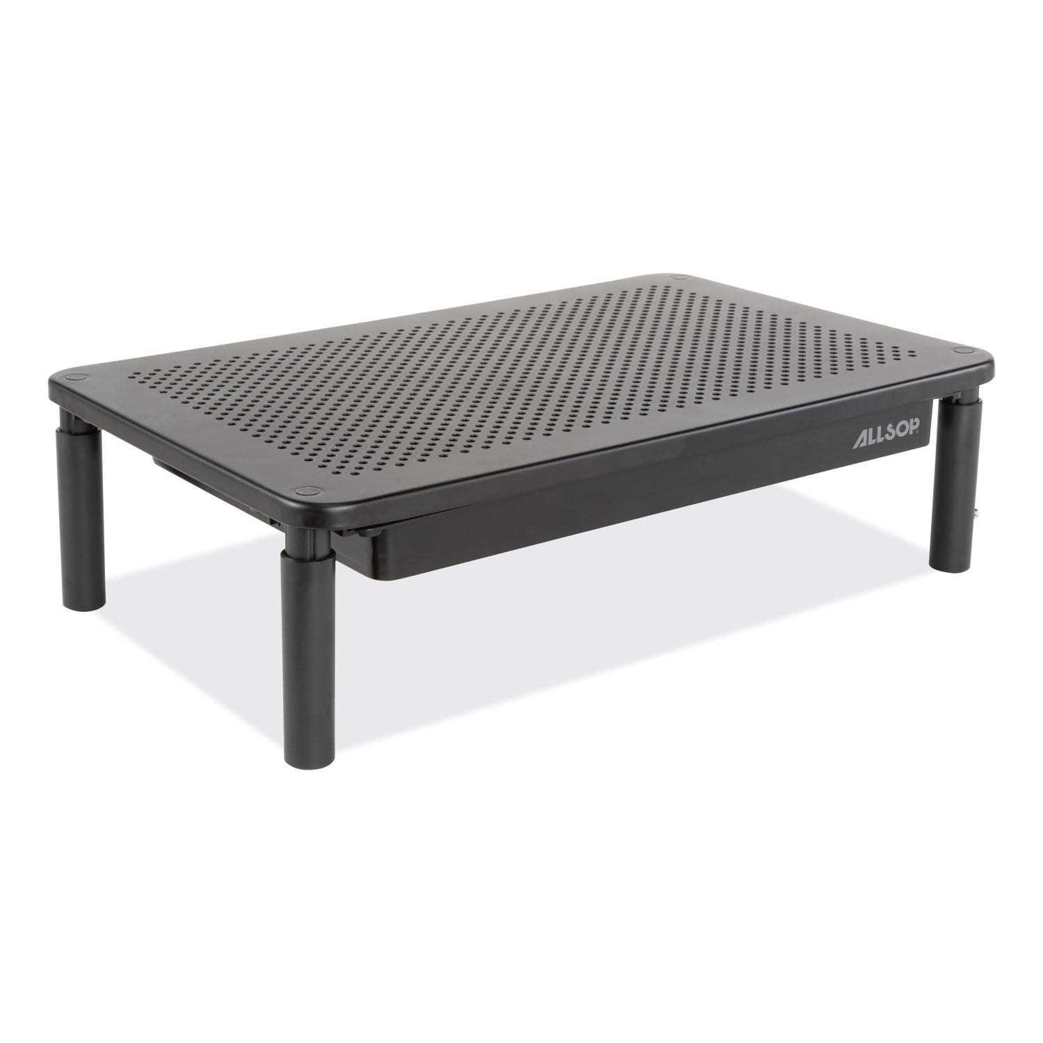 metal-art-tri-level-stand-for-27-monitors-145-x-925-x-413-to-575-black-supports-30-lb_asp32545 - 1