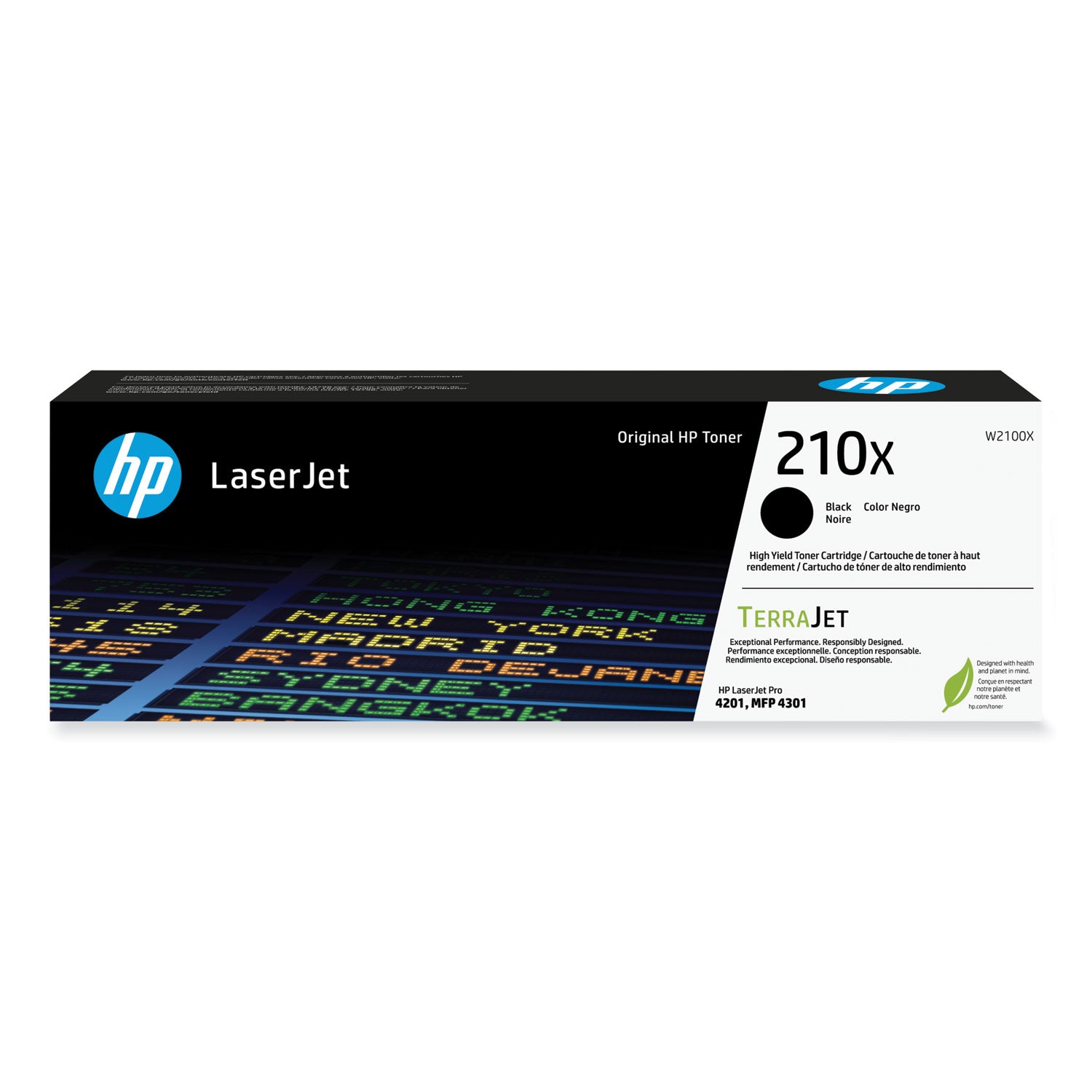 HP 210X Original High Yield Laser Toner Cartridge - Black Pack - 1