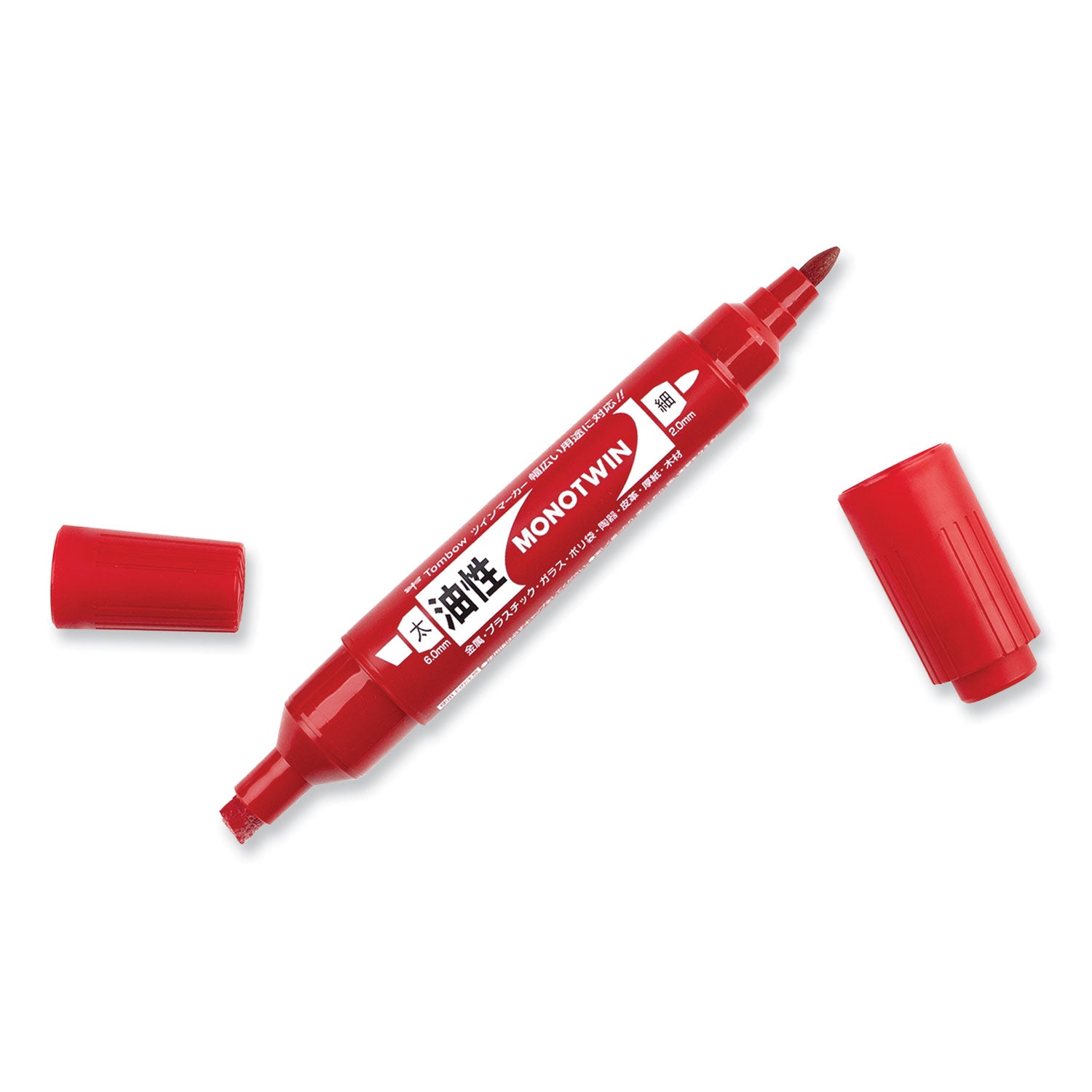 mono-twin-bold-permanent-marker-fine-broad-tips-red-10-box_tom56647 - 2
