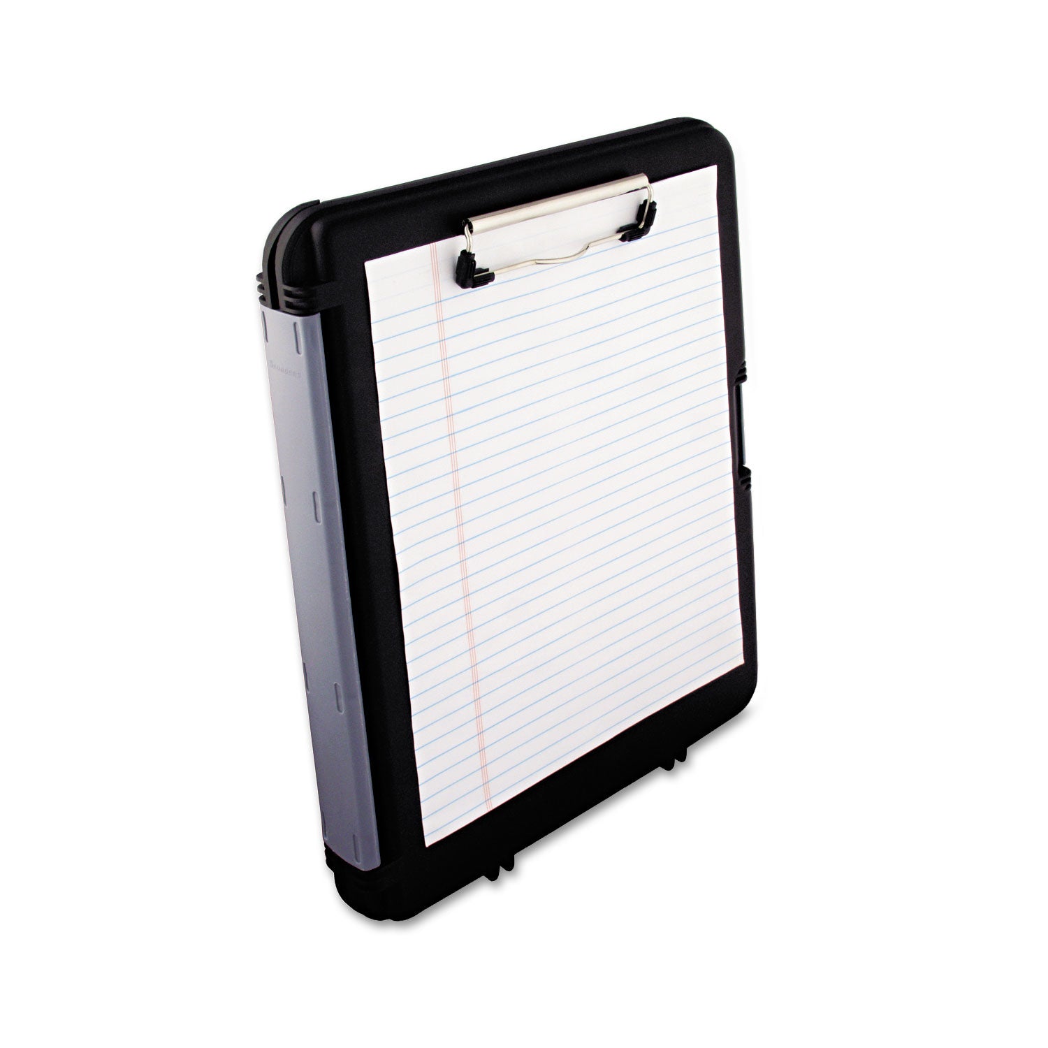 WorkMate II Storage Clipboard, 0.5" Clip Capacity, Holds 8.5 x 11 Sheets, Black/Charcoal -