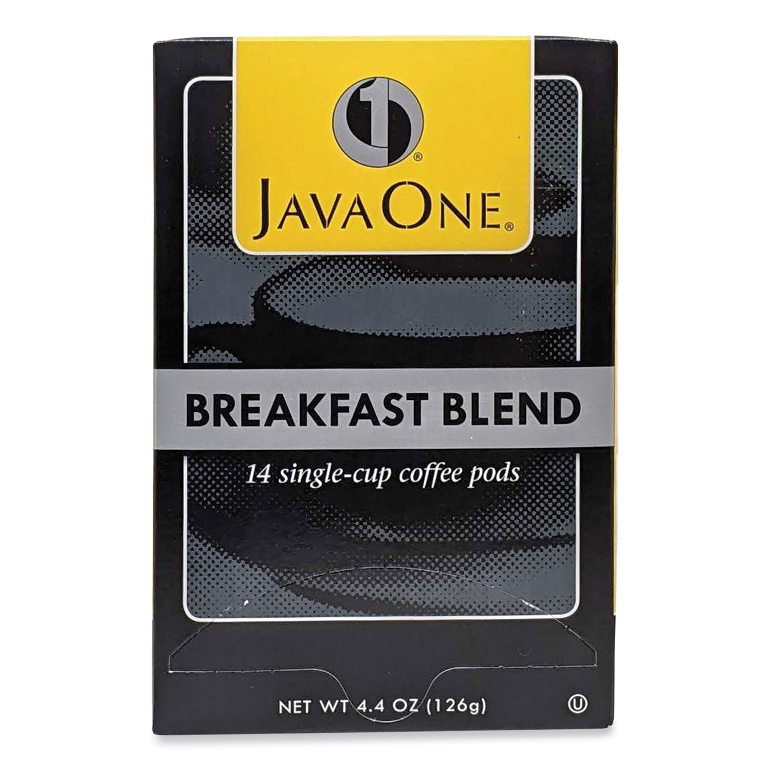 Coffee Pods, Breakfast Blend, Single Cup, 14/Box -