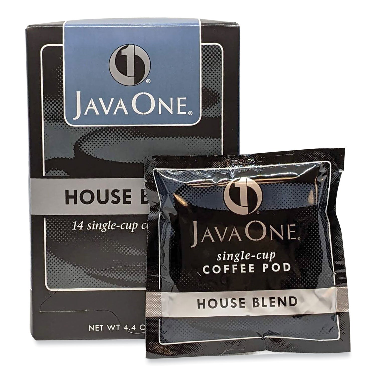 Coffee Pods, House Blend, Single Cup, 14/Box -