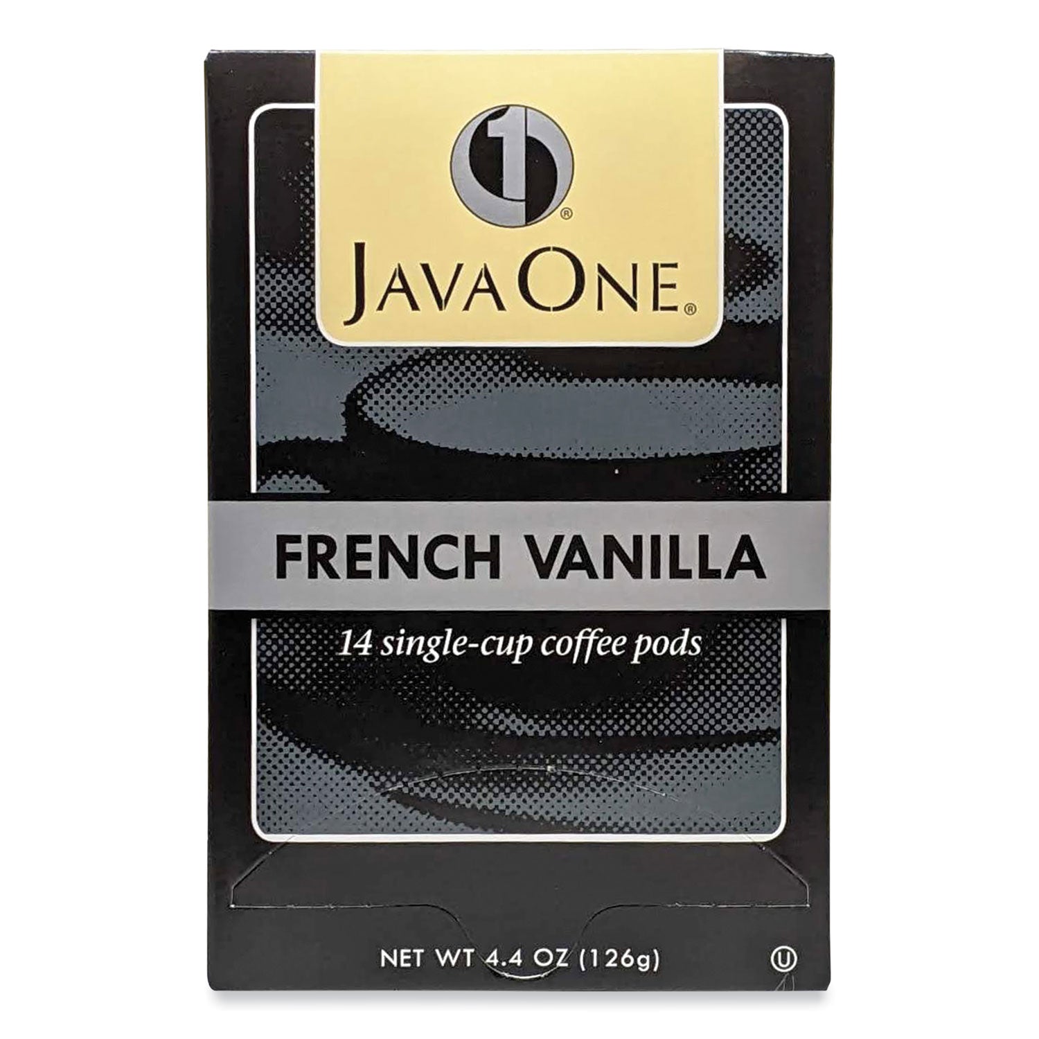 Coffee Pods, French Vanilla, Single Cup, 14/Box -