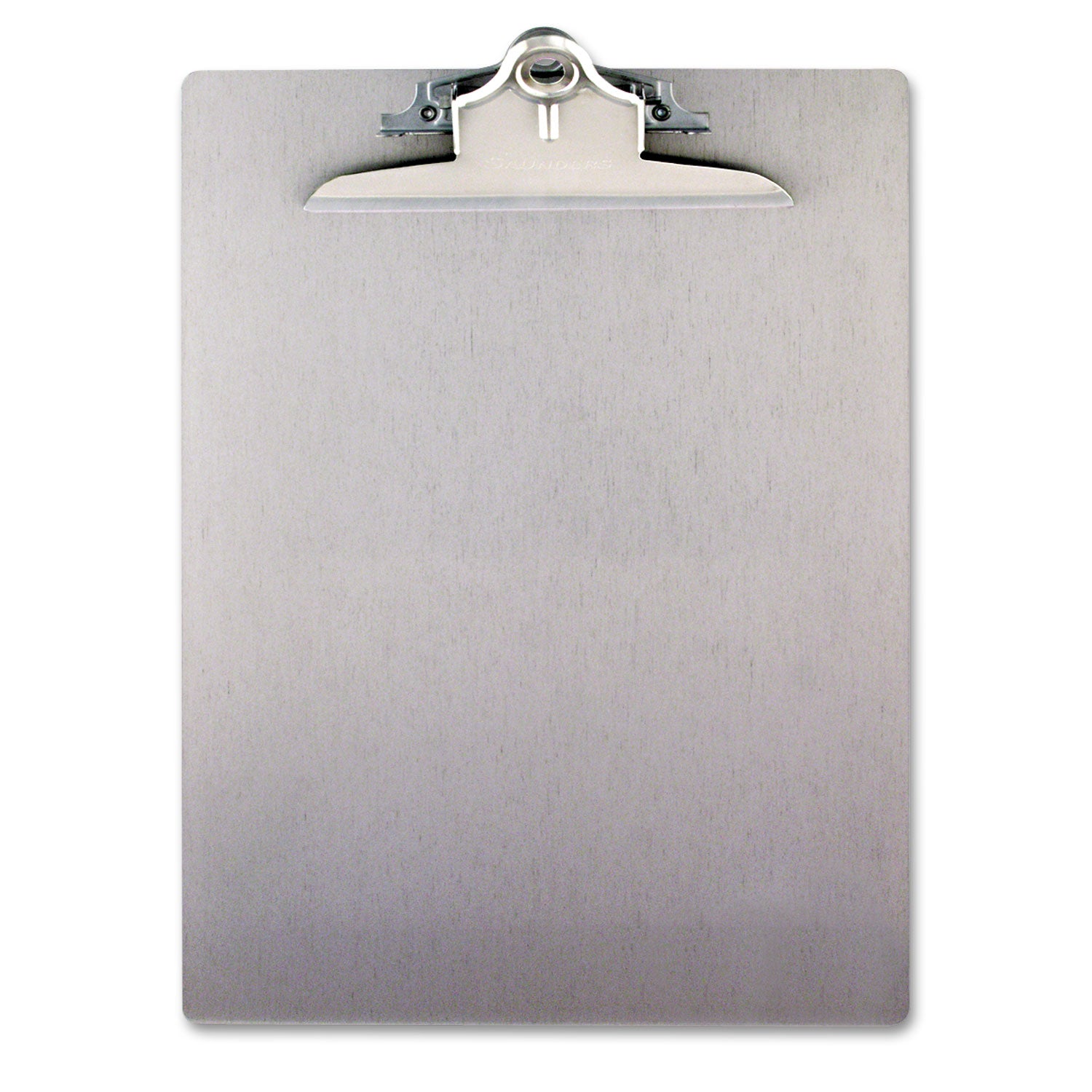 Recycled Aluminum Clipboard with High-Capacity Clip, 1" Clip Capacity, Holds 8.5 x 11 Sheets, Silver -