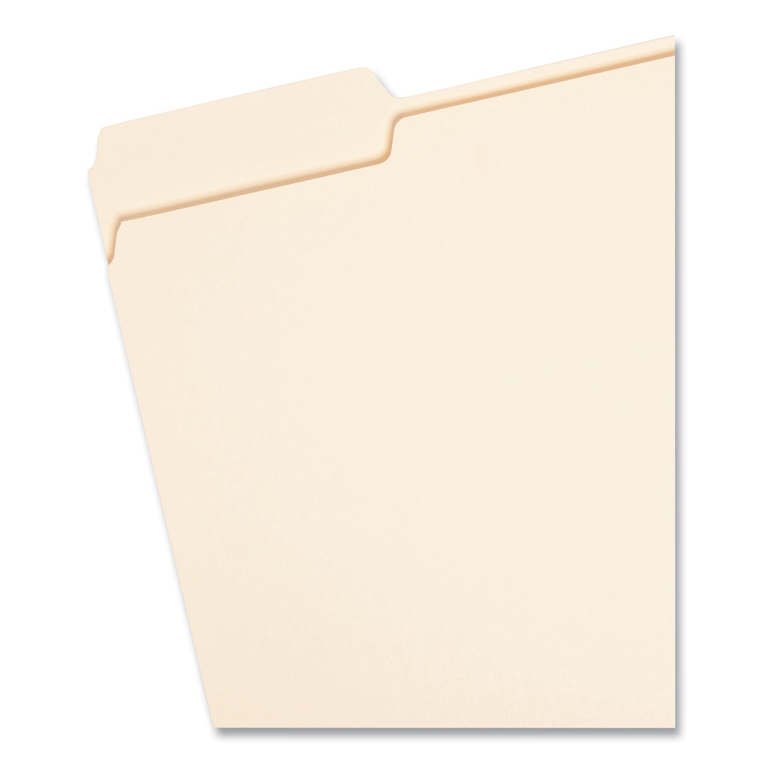 Manila File Folders, 1/3-Cut Tabs: Left Position, Letter Size, 0.75" Expansion, Manila, 100/Box -