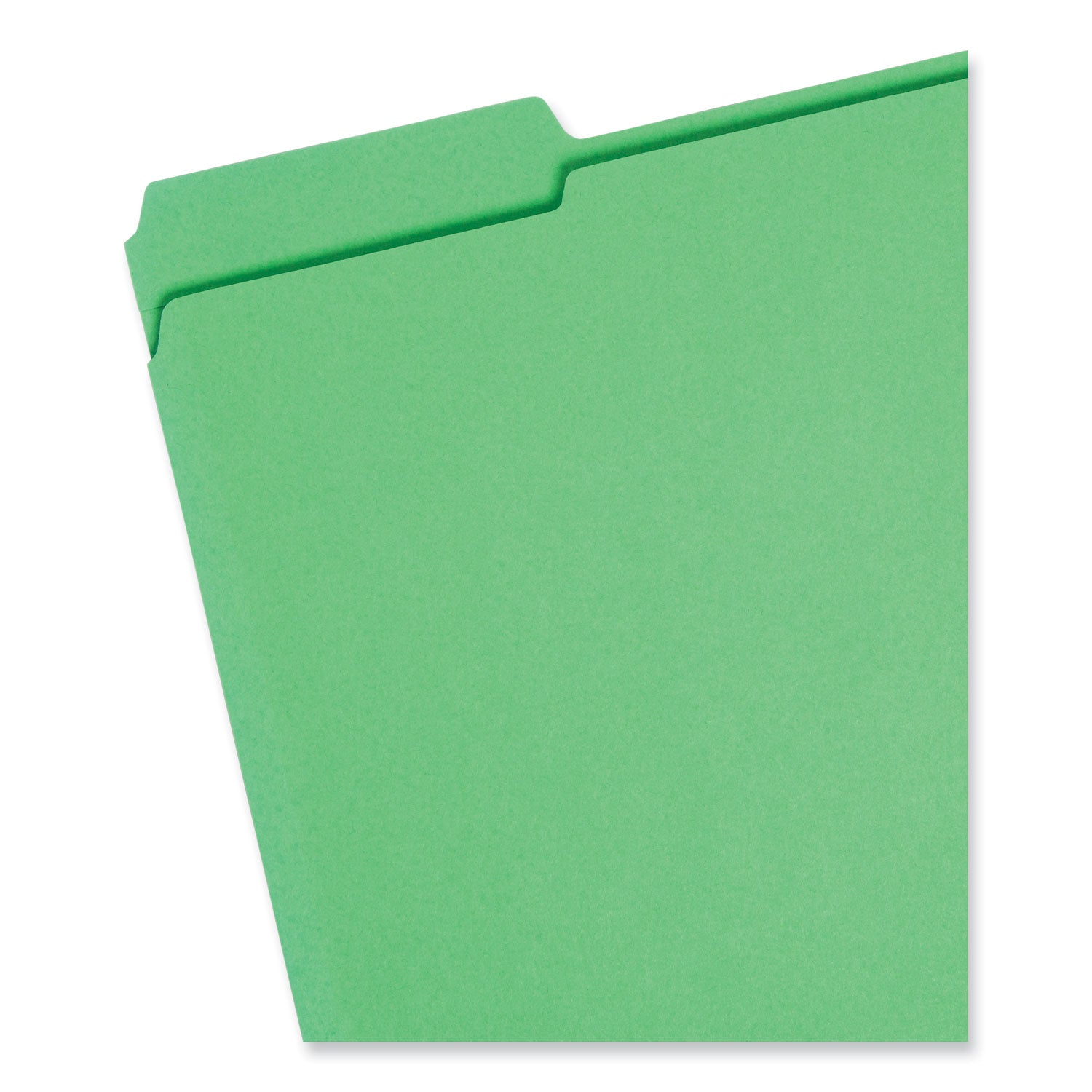Reinforced Top Tab Colored File Folders, 1/3-Cut Tabs: Assorted, Letter Size, 0.75" Expansion, Assorted Colors, 12/Pack -