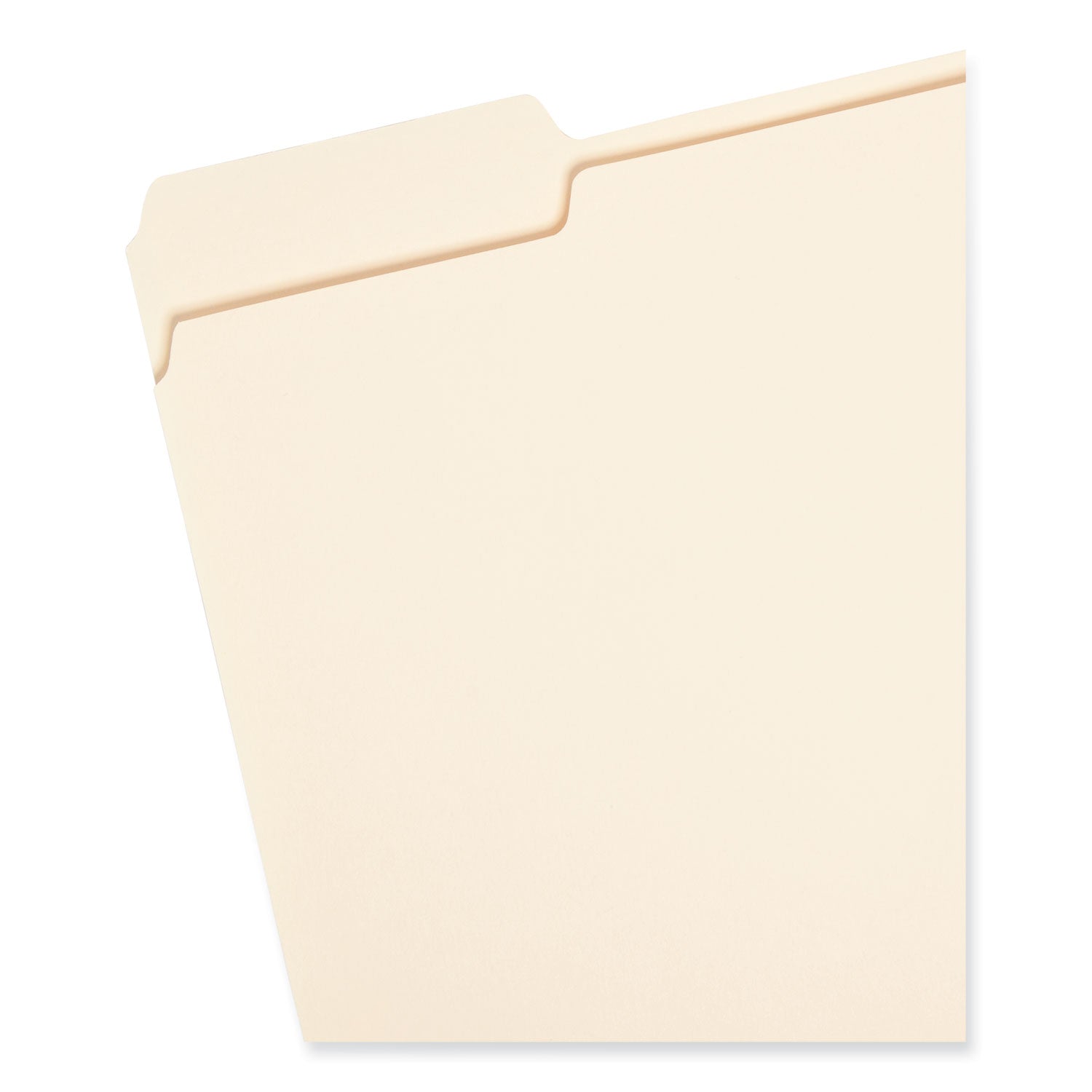 Manila File Folders, 1/3-Cut Tabs: Assorted, Letter Size, 0.75" Expansion, Manila, 24/Pack -