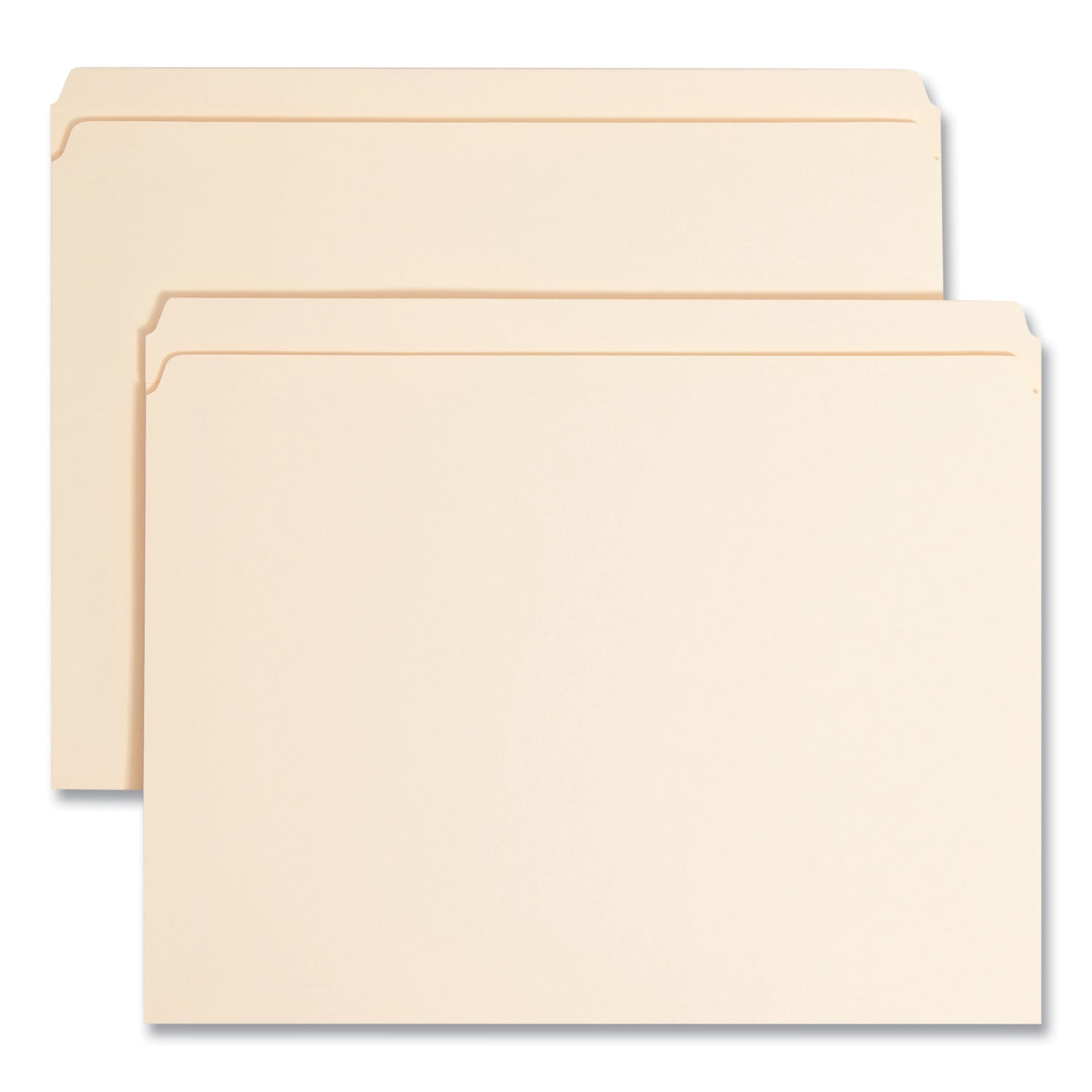Top Tab Fastener Folders, Straight Tabs, 0.75" Expansion, 1 Fastener, Letter Size, Manila Exterior, 50/Box -
