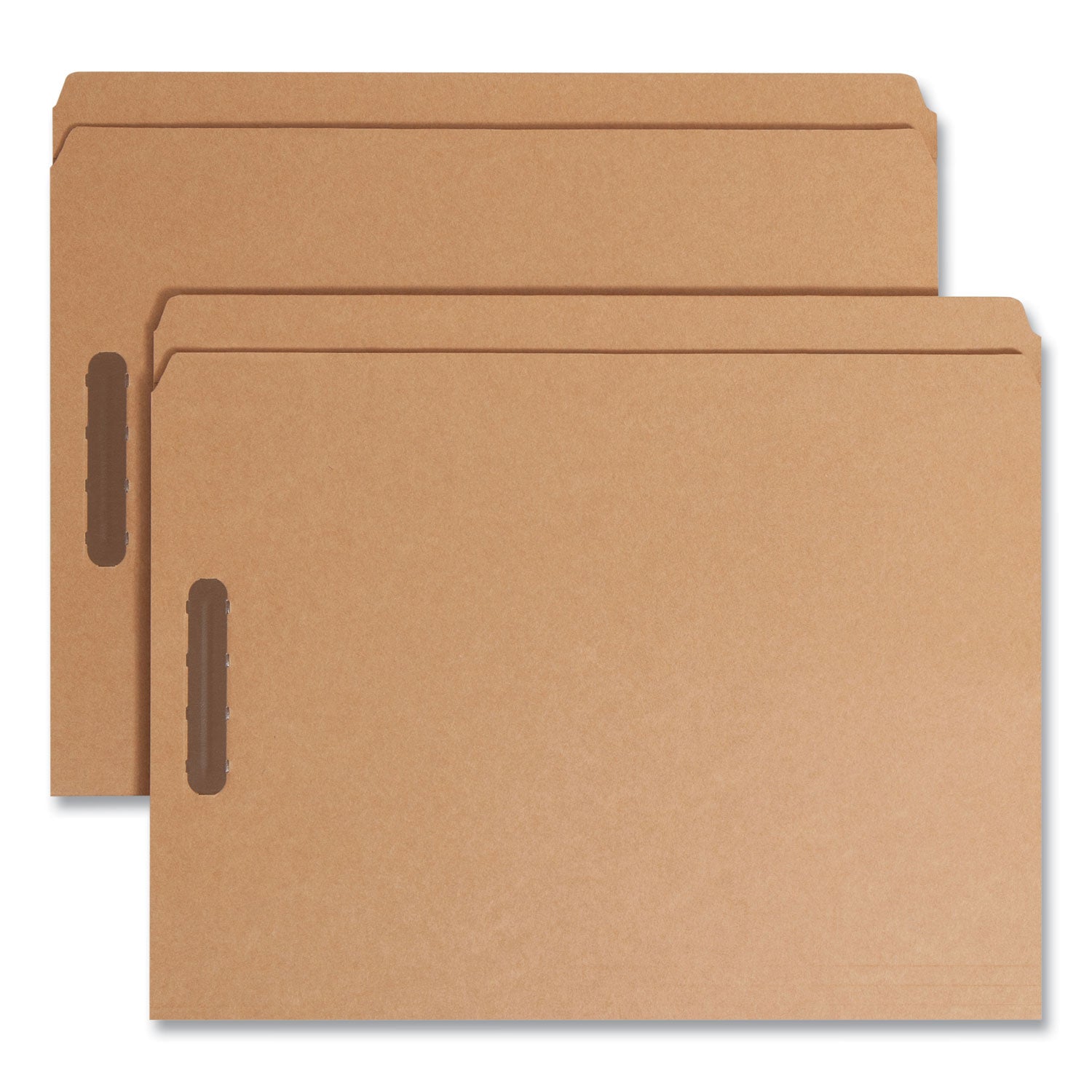 Kraft Fastener Folders, 0.75" Expansion, 2 Fasteners, Letter Size, Kraft Exterior, 50/Box -