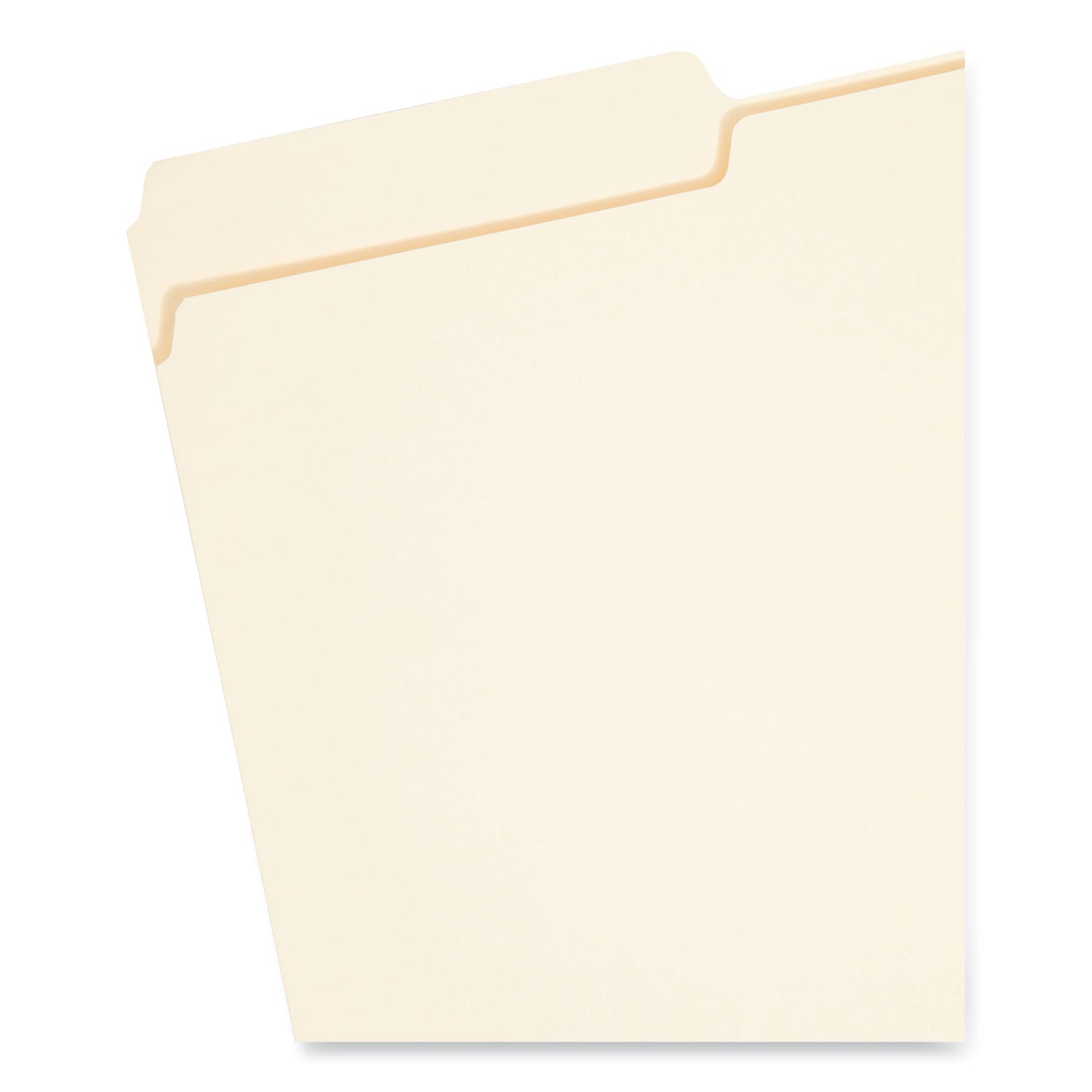 Interior File Folders, 1/3-Cut Tabs: Assorted, Legal Size, 0.75" Expansion, Manila, 100/Box -