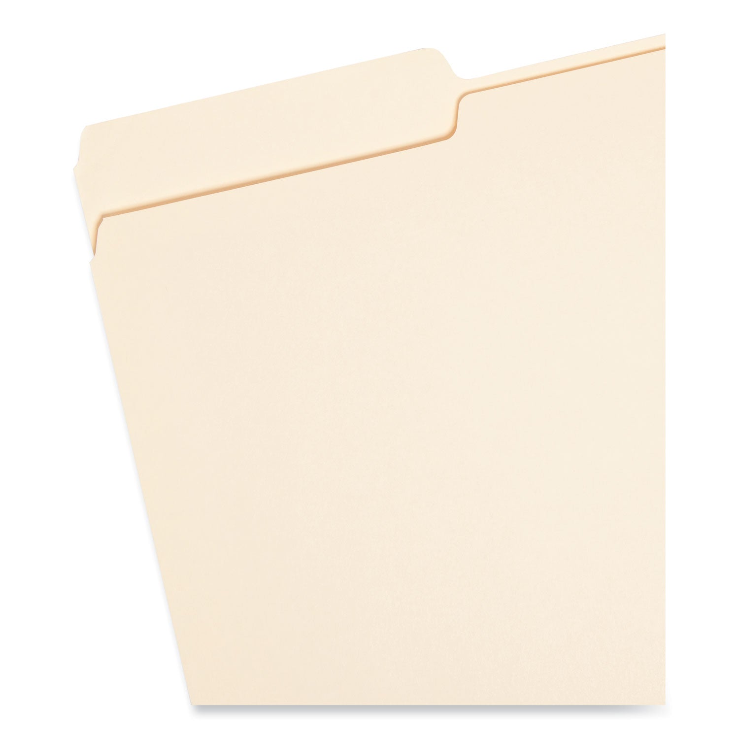 Manila File Folders, 1/3-Cut Tabs: Assorted, Legal Size, 0.75" Expansion, Manila, 100/Box -