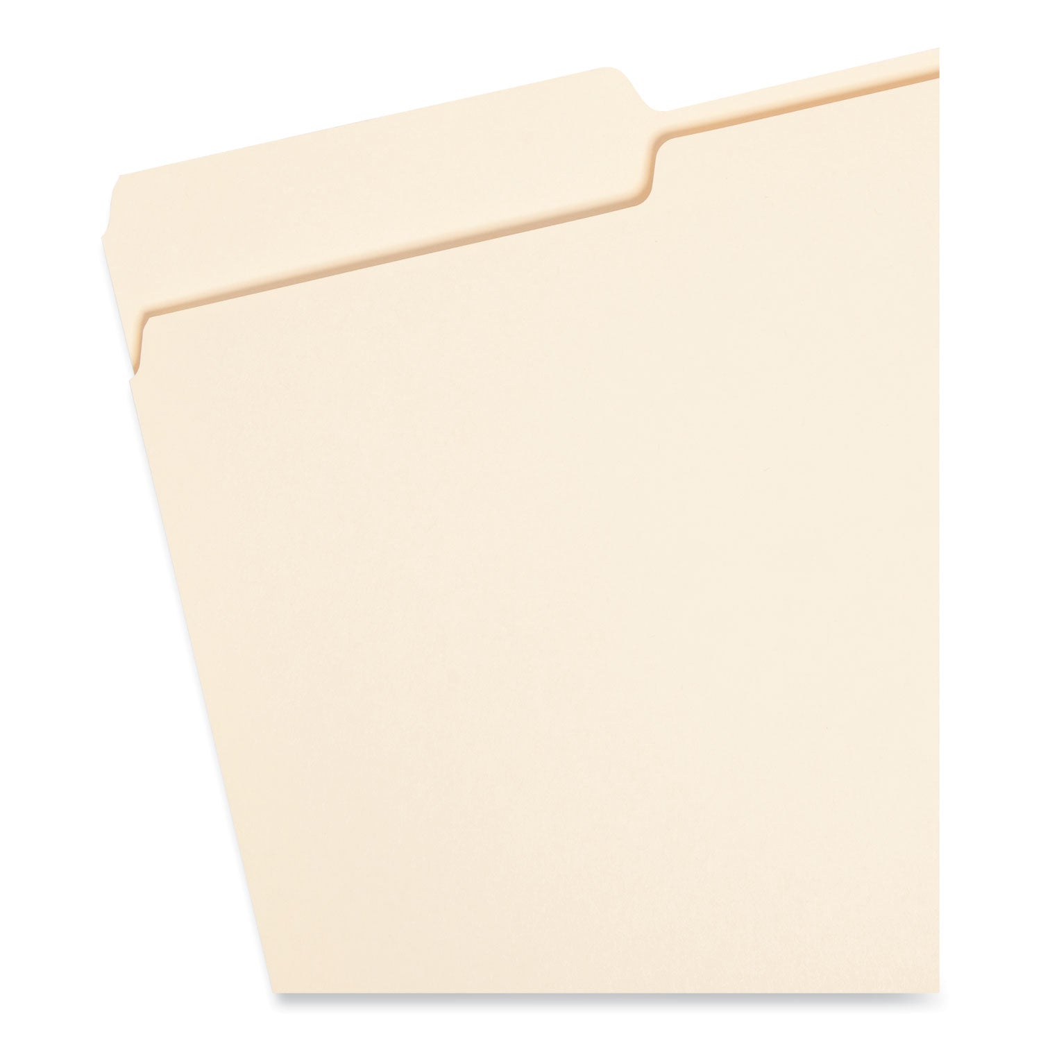 Manila File Folders, 1/3-Cut Tabs: Left Position, Legal Size, 0.75" Expansion, Manila, 100/Box -
