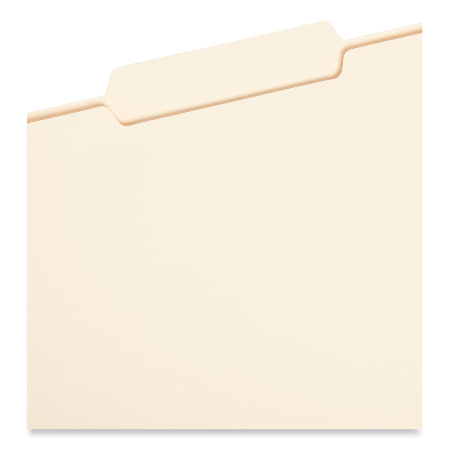 Manila File Folders, 1/3-Cut Tabs: Center Position, Legal Size, 0.75" Expansion, Manila, 100/Box -