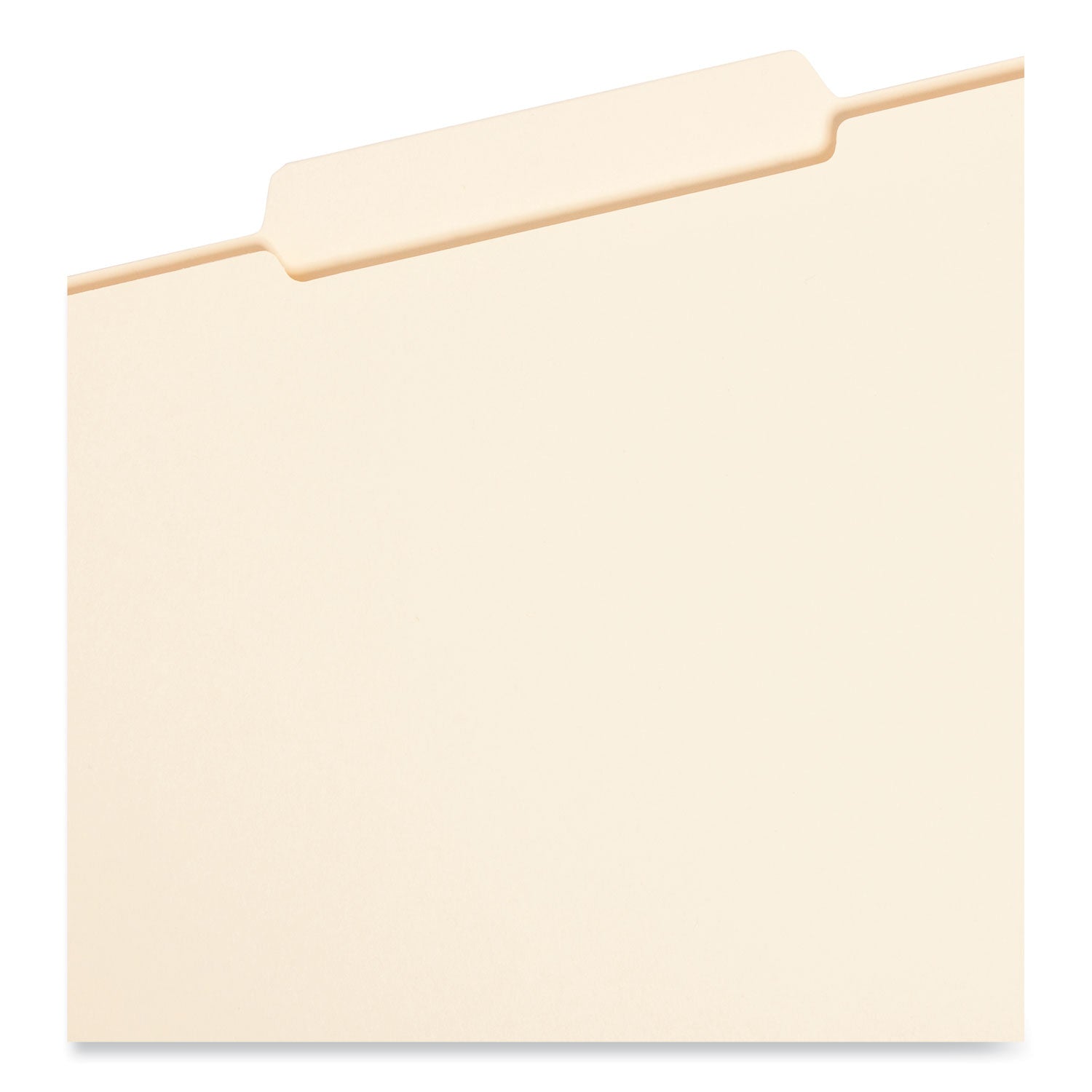 Reinforced Tab Manila File Folders, 1/3-Cut Tabs: Center Position, Legal Size, 0.75" Expansion, 11-pt Manila, 100/Box -