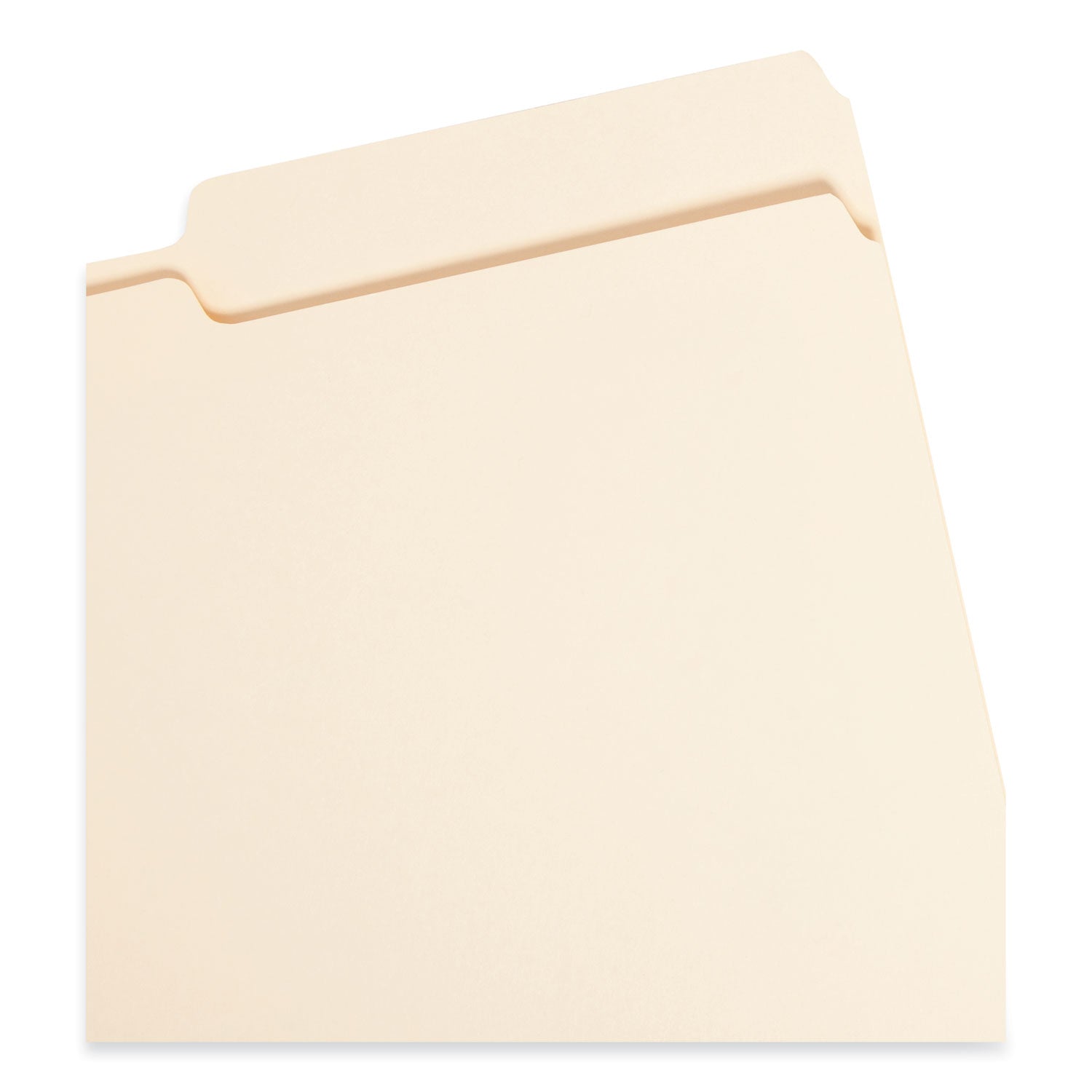 Manila Guide Height Systems File Folders, 2/5-Cut Tabs: Right of Center, Legal Size, 0.75" Expansion, Manila, 100/Box -