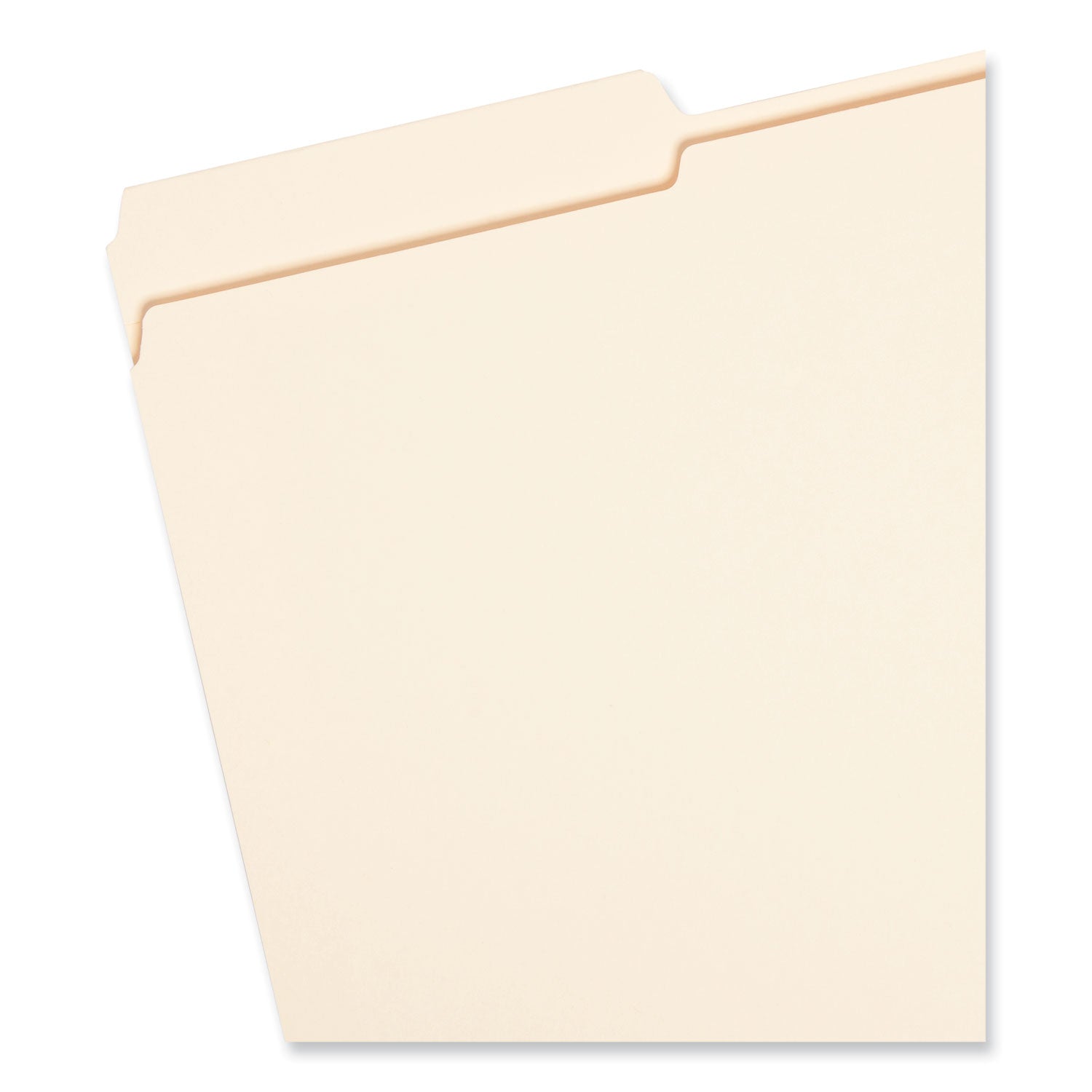 Expandable Heavyweight File Folders, 1/3-Cut Tabs: Assorted, Legal Size, 1.5" Expansion, Manila, 50/Box -