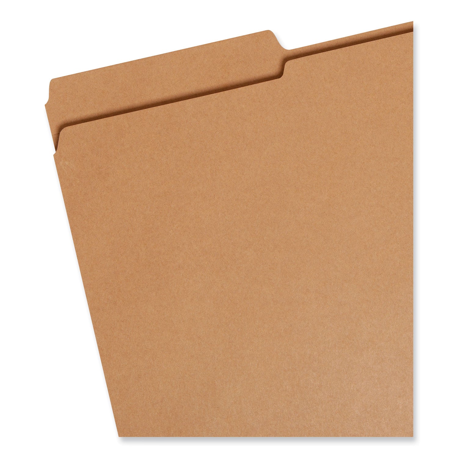 Heavyweight Kraft File Folder, 1/3-Cut Tabs: Assorted, Legal Size, 0.75" Expansion, 11-pt Kraft, Brown, 100/Box -