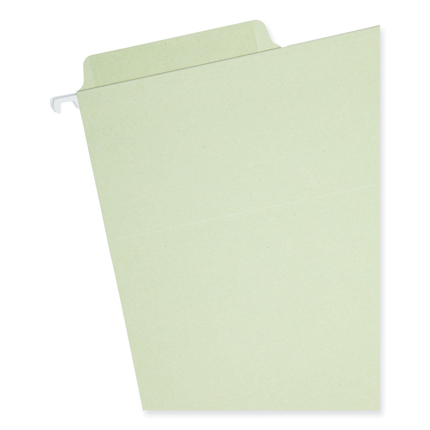 Erasable FasTab Hanging Folders, Letter Size, 1/3-Cut Tabs, Moss, 20/Box -