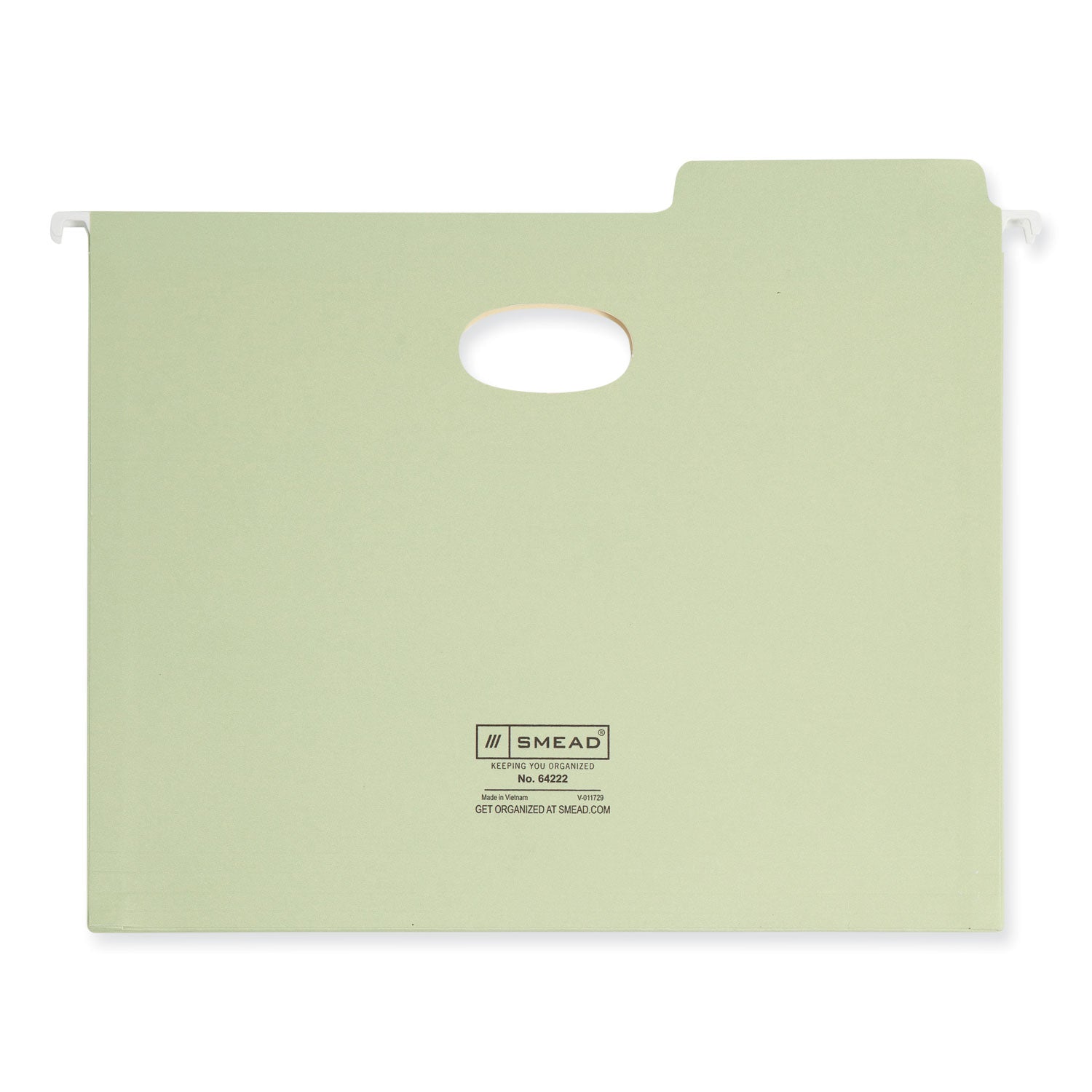 FasTab Hanging Pockets, Letter Size, 1/3-Cut Tabs, Moss, 9/Box -