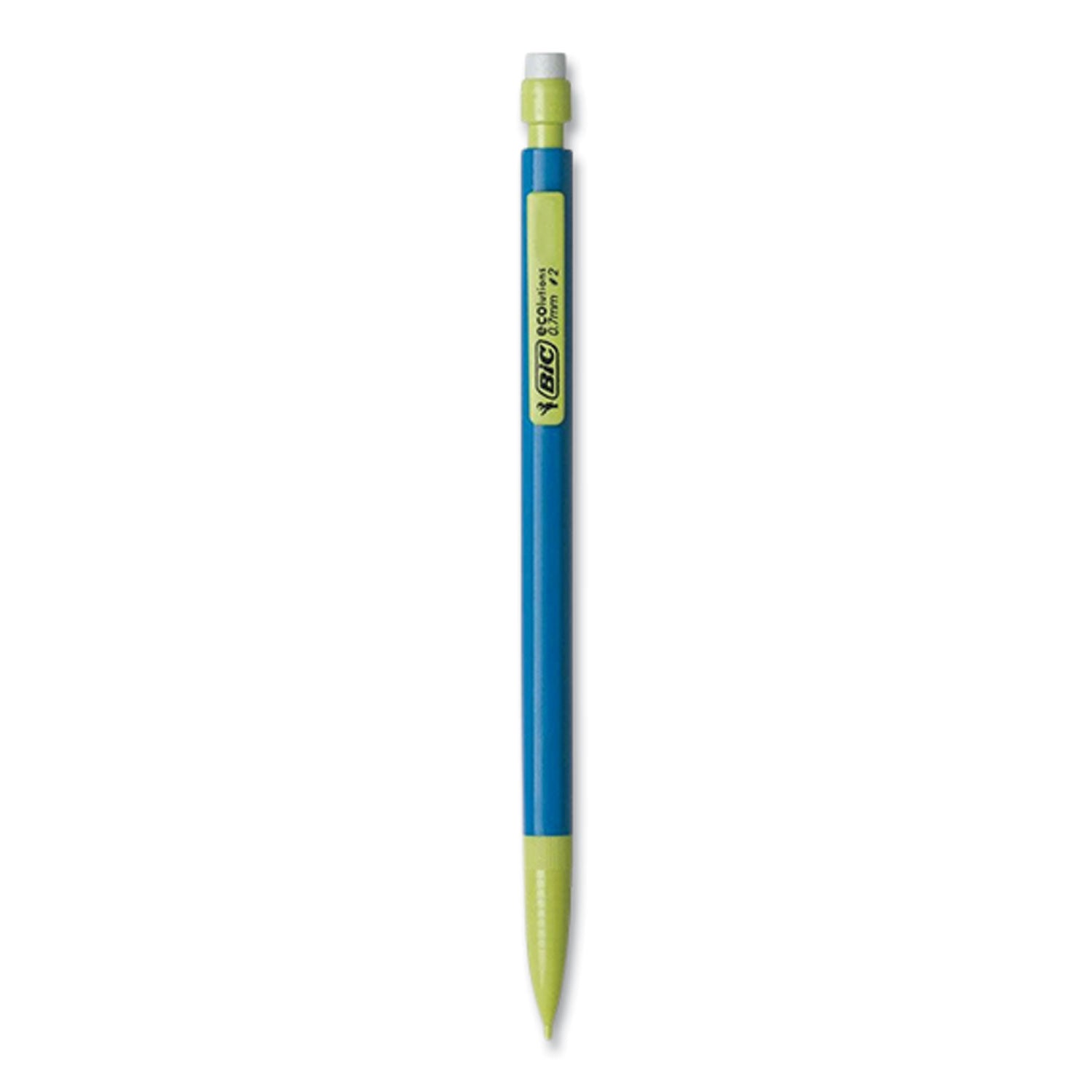 revolution-mechanical-pencil-07-mm-hb-#2-black-lead-assorted-barrel-colors-24-pack_bicmpe24blk - 2
