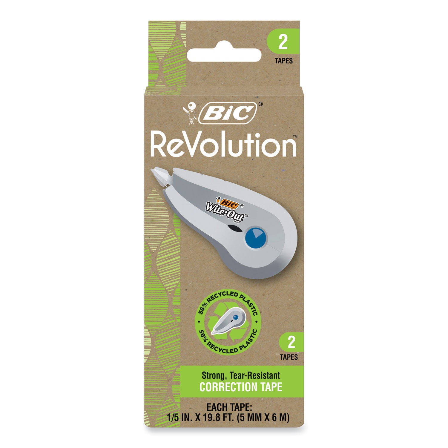 wite-out-brand-ecolutions-correction-tape-non-refillable-white-02-x-198-ft-2-pack_bicwoet21whi - 1