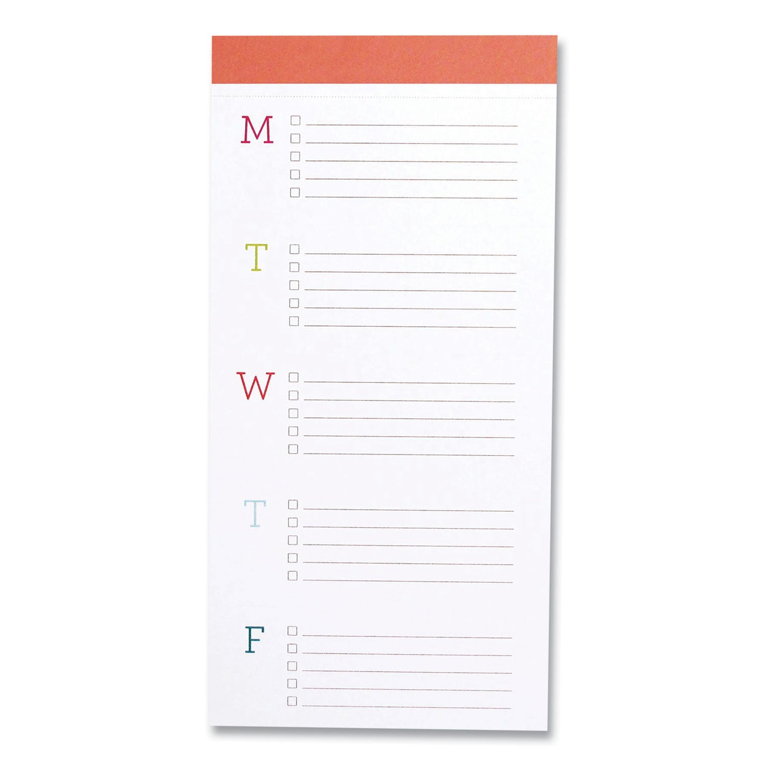 the-big-ta-do-notepad-list-management-format-papaya-headband-52-white-multicolor-7-x-14-sheets_lltbtd001 - 1