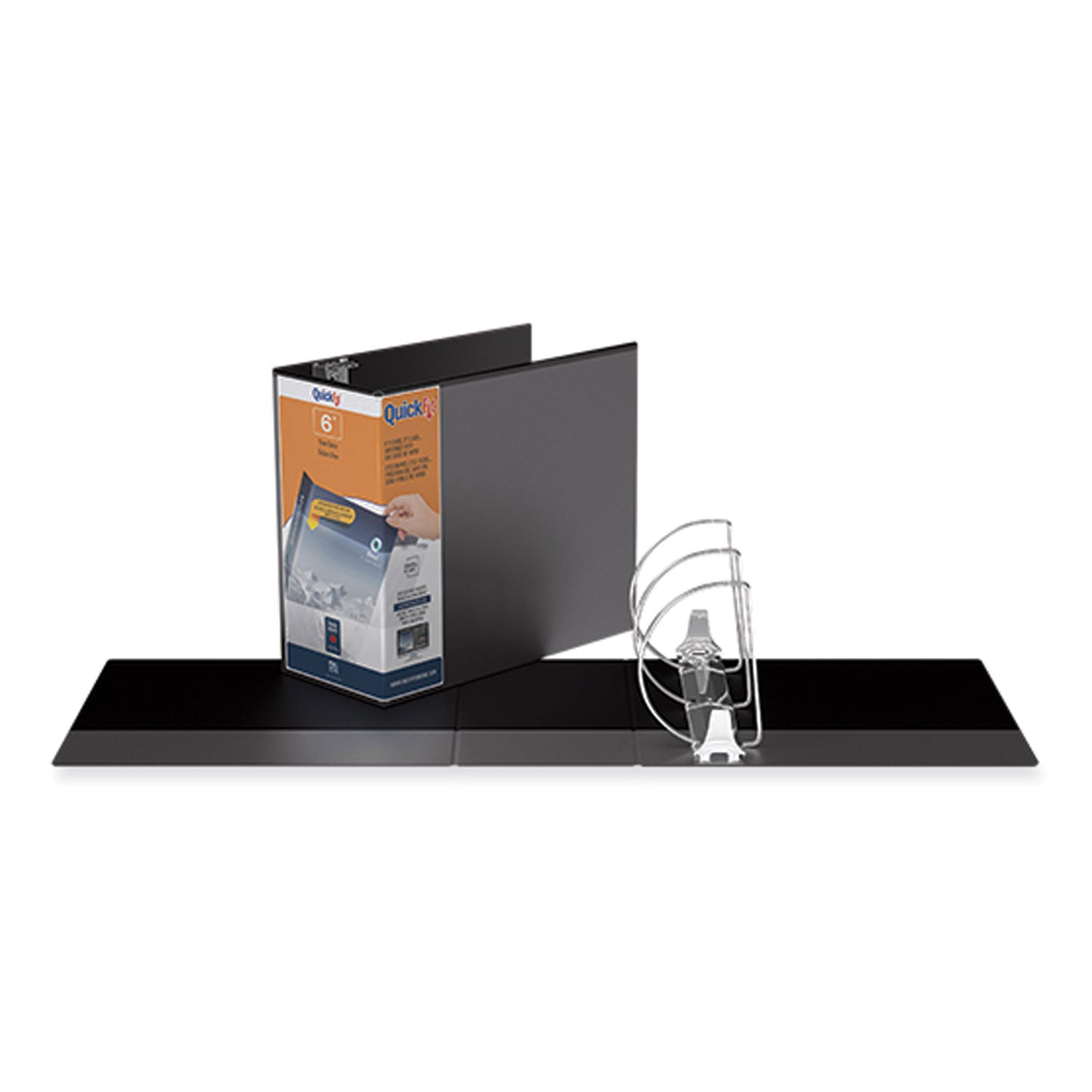 quickfit-d-ring-view-binder-3-rings-6-capacity-11-x-85-black_stw870801 - 1
