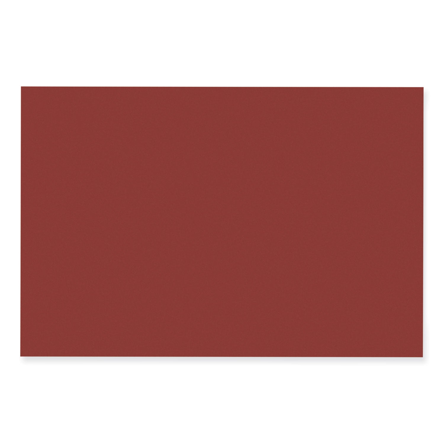 SunWorks Construction Paper, 50 lb Text Weight, 12 x 18, Red, 50/Pack -