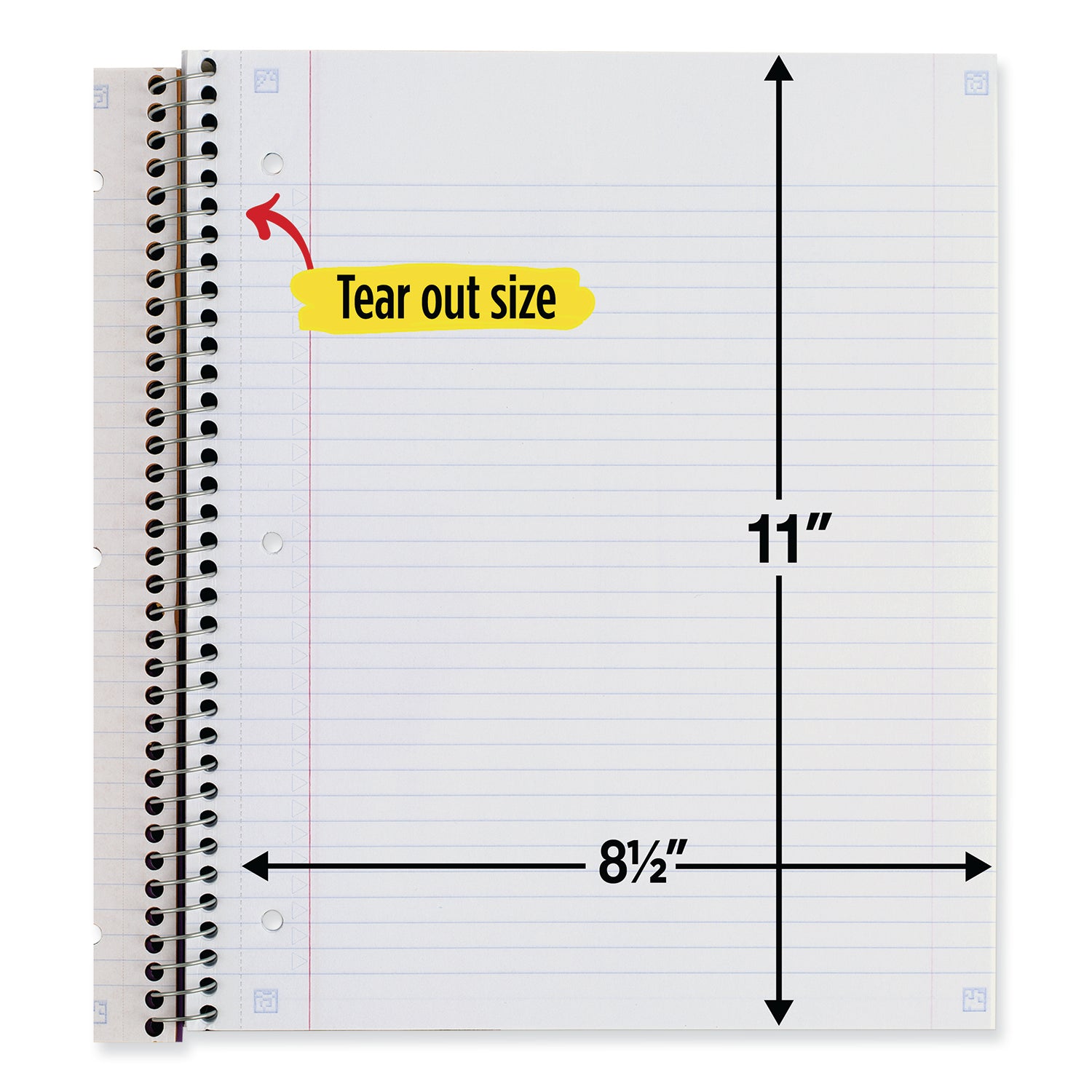 wirebound-notebook-with-two-pockets-1-subject-medium-college-rule-assorted-cover-color-100-11-x-85-sheets-3-pack_mea820188 - 2