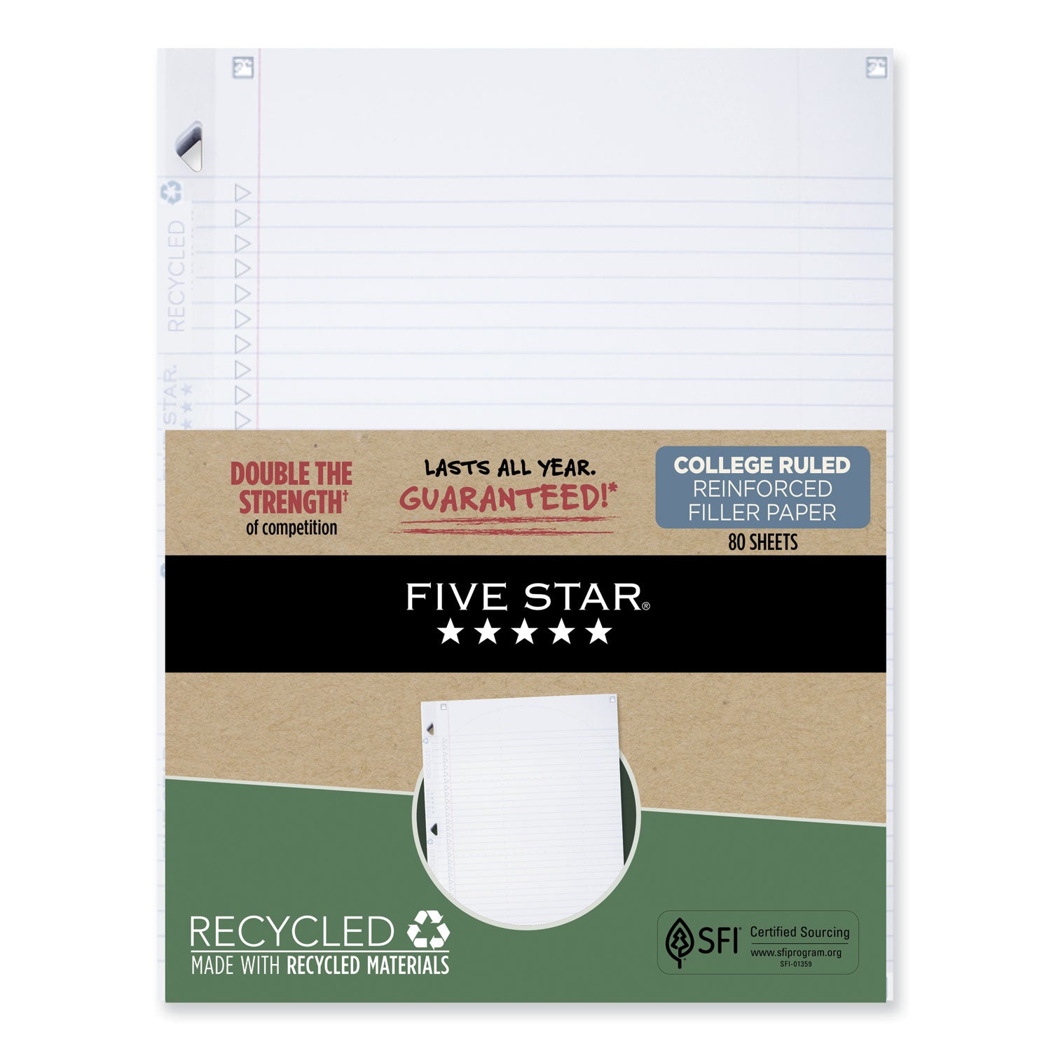 reinforced-filler-paper-plus-study-app-3-hole-85-x-11-college-rule-80-pack_mea170023 - 1